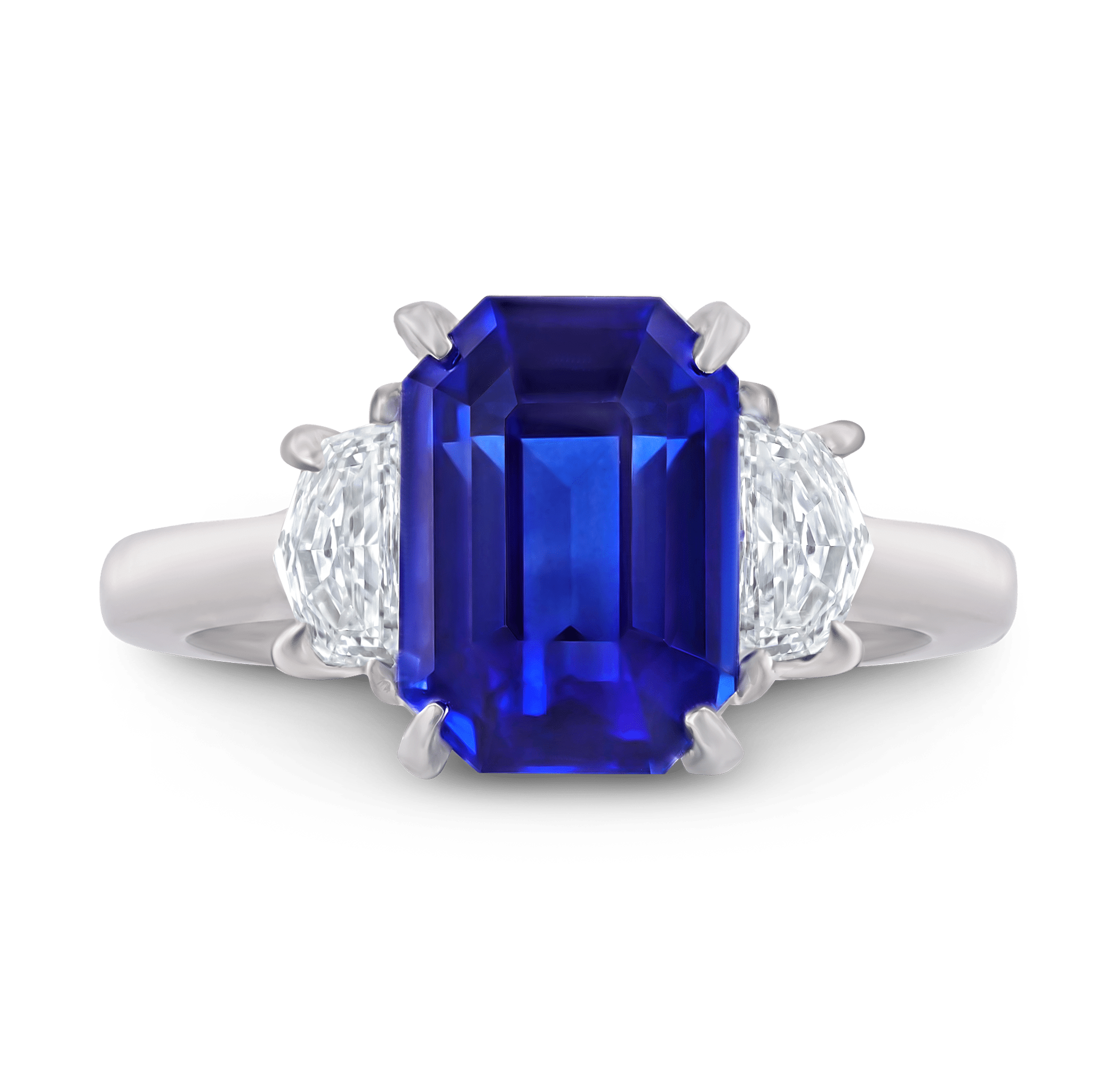 Ceylon Sapphire Ring, 6.11 Carats