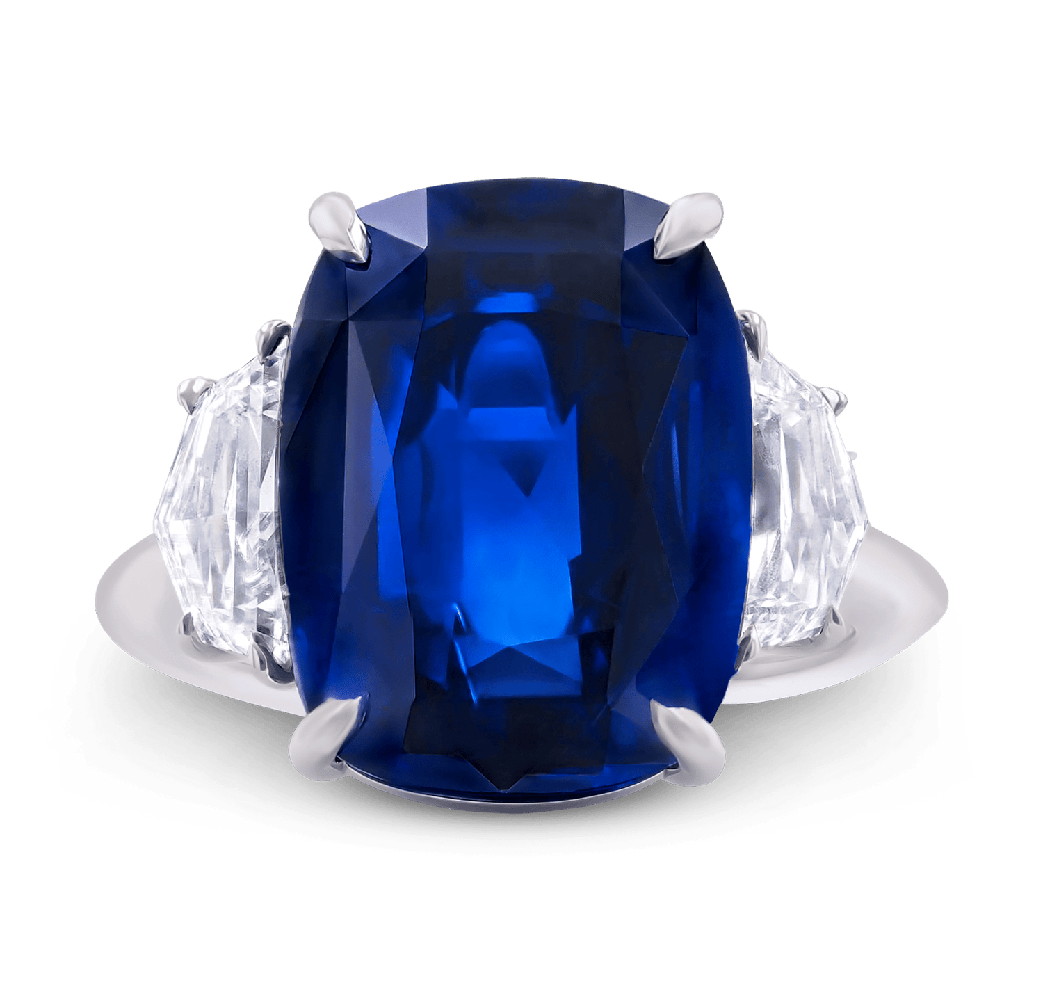 Untreated Burma Sapphire Ring, 11.61 Carats