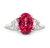 Untreated Pink Spinel Ring, 4.03 Carats