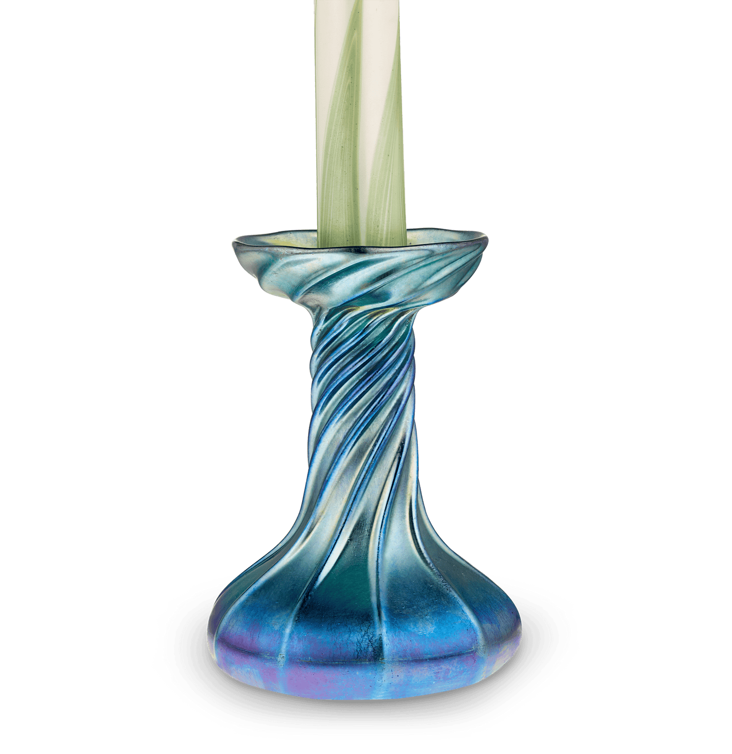 Tiffany Studios Favrile Candlestick Lamp