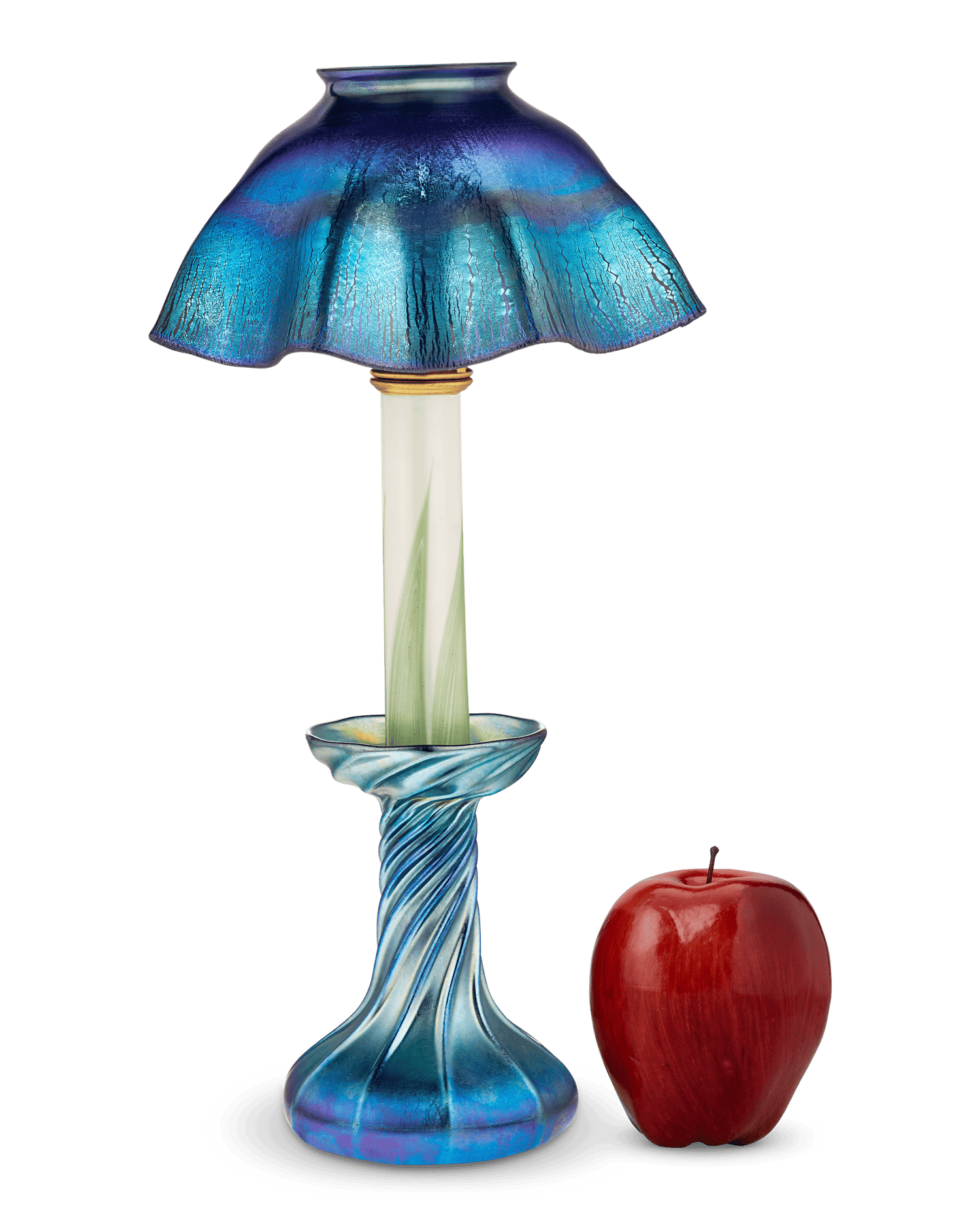 Tiffany Studios Favrile Candlestick Lamp