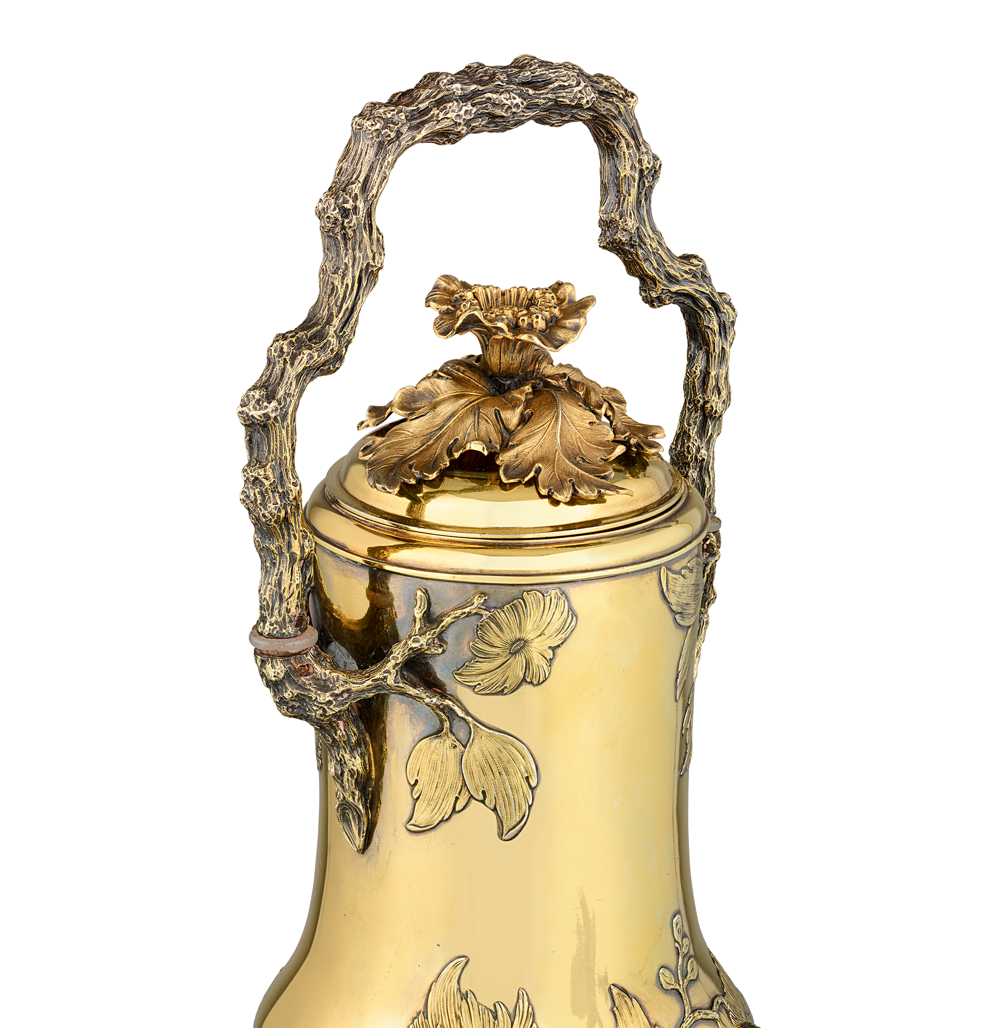 Silver Gilt Tea Fountain by Odiot