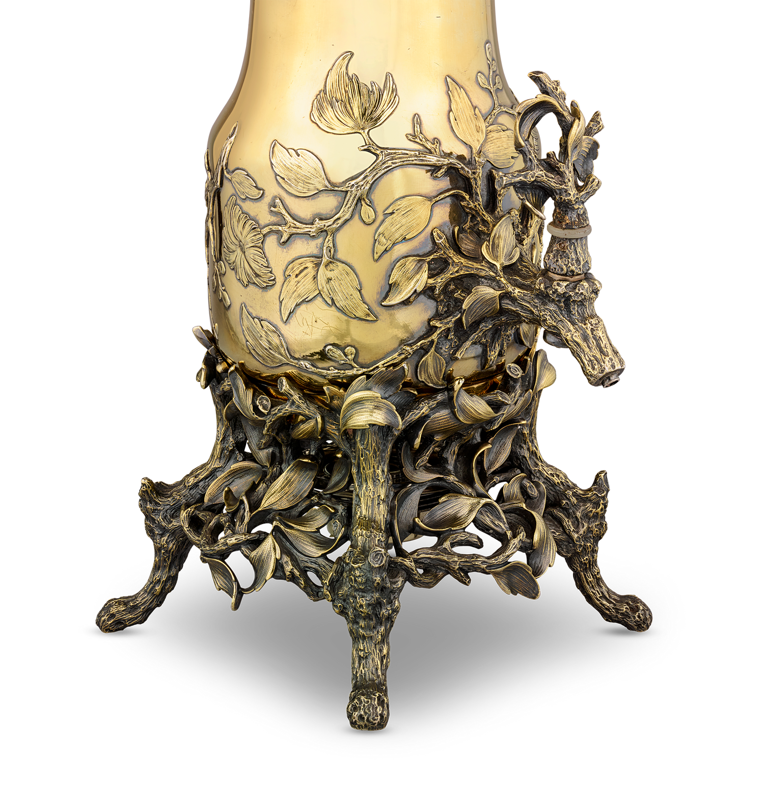 Silver Gilt Tea Fountain by Odiot