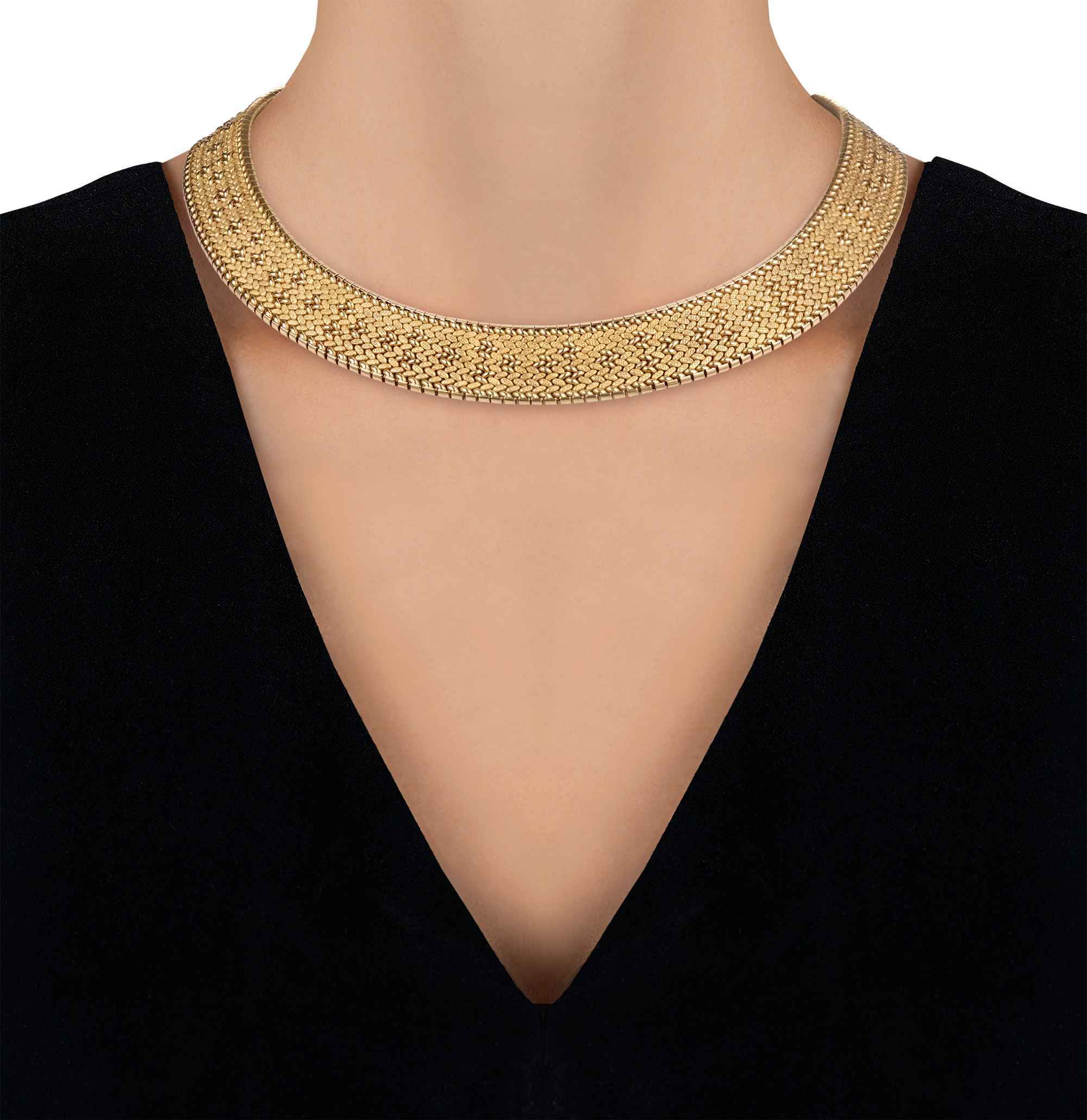 Caplain Paris Gold Necklace