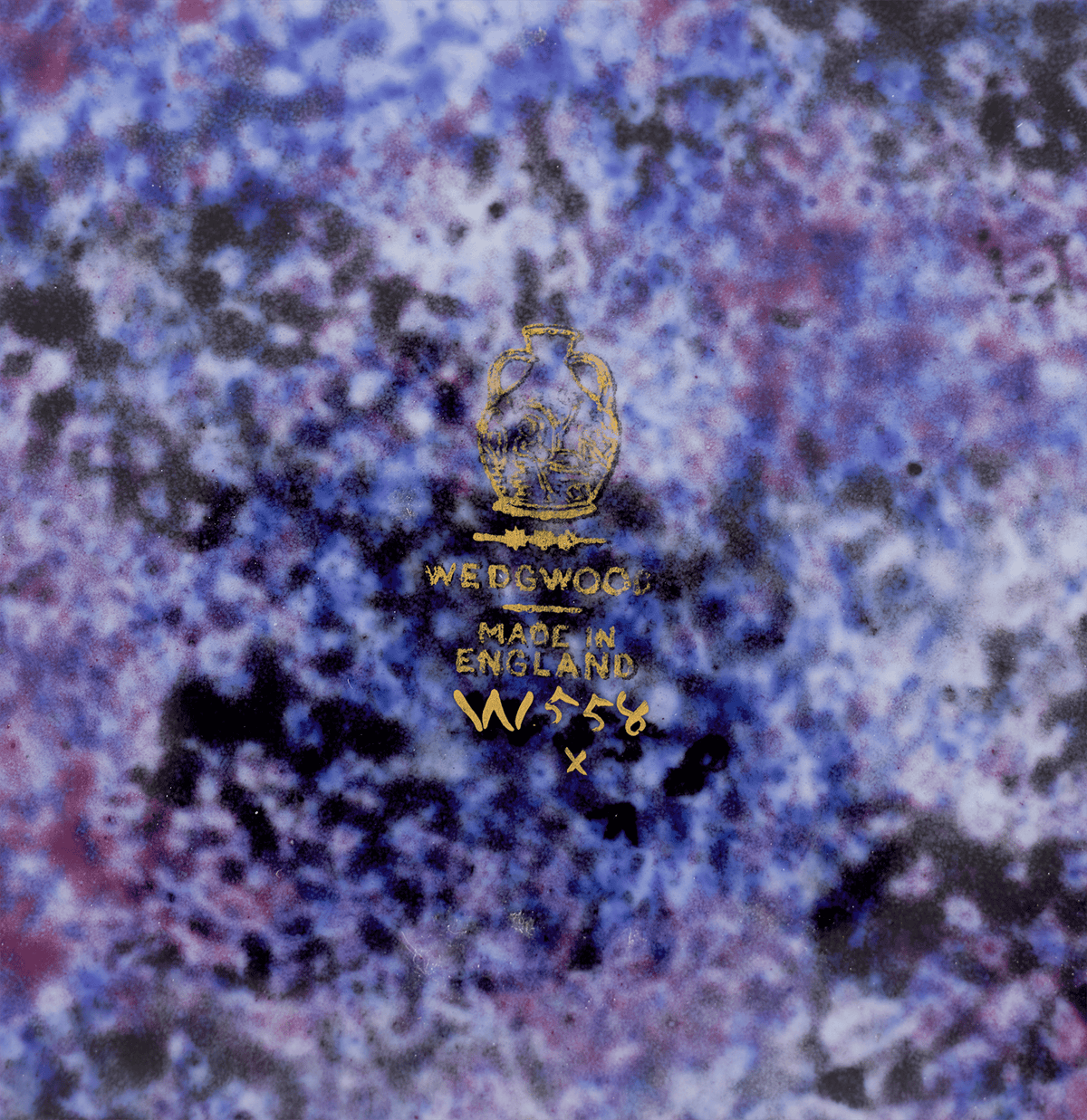 Wedgwood Fairyland Lustre Imps on a Bridge Plate | M.S. Rau Wedgwood Fairyland Lustre Imps on a Bridge Plate | M.S. Rau
