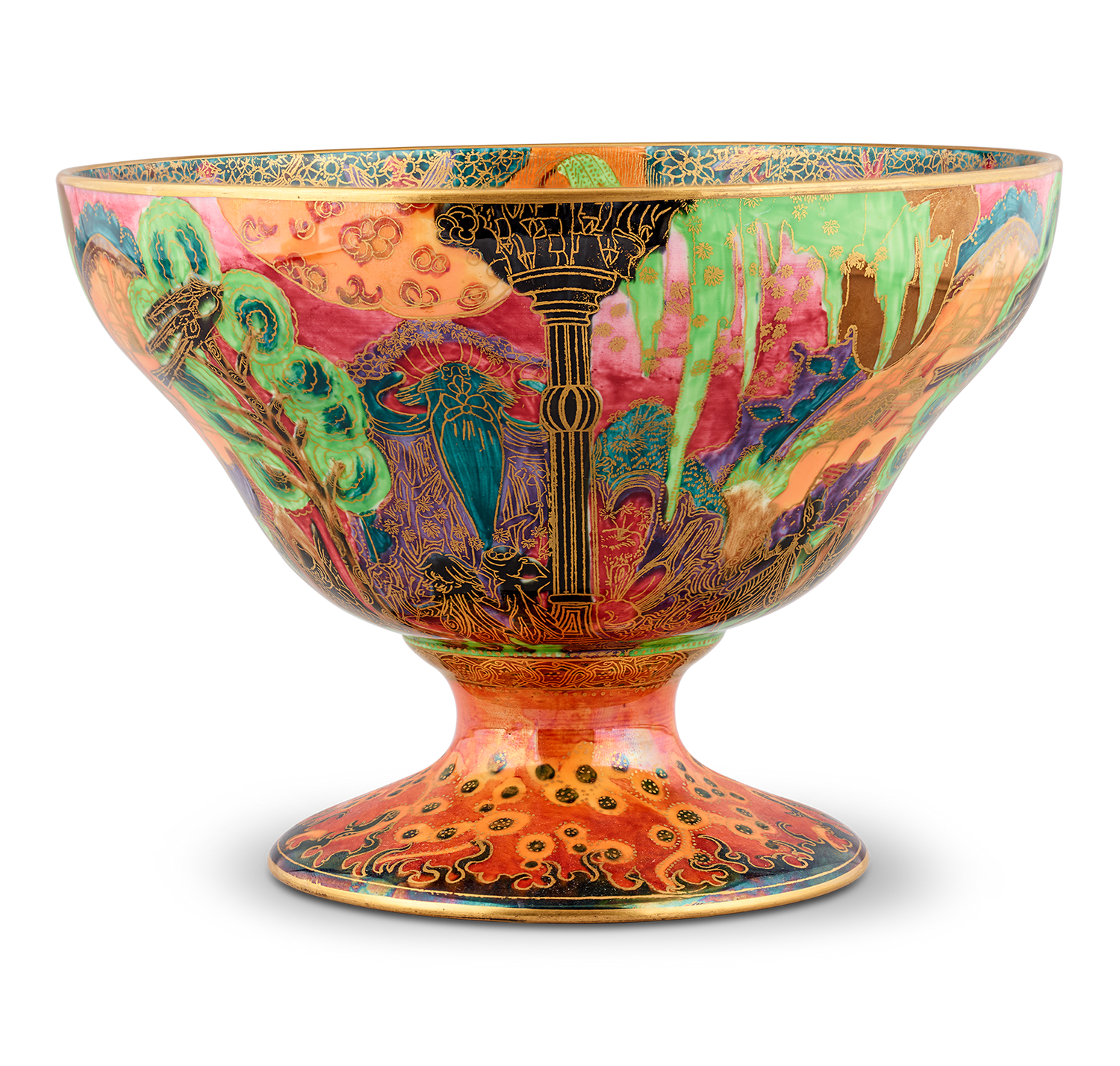 Wedgwood Fairyland Lustre Garden of Paradise Bowl