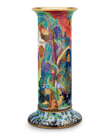 Fairyland Lustre Torches Pillar Vase by Wedgwood