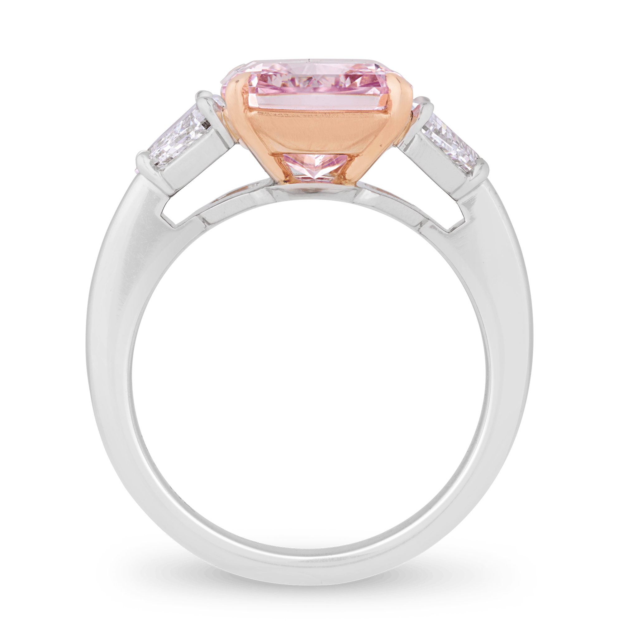 Fancy Intense Purple-Pink Diamond Ring, 5.29 Carats