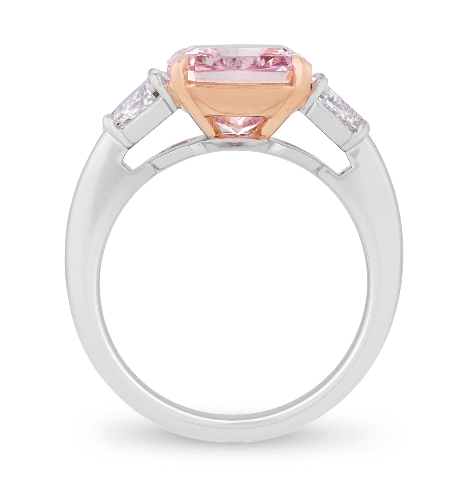 Fancy Intense Purple-Pink Diamond Ring, 5.29 Carats