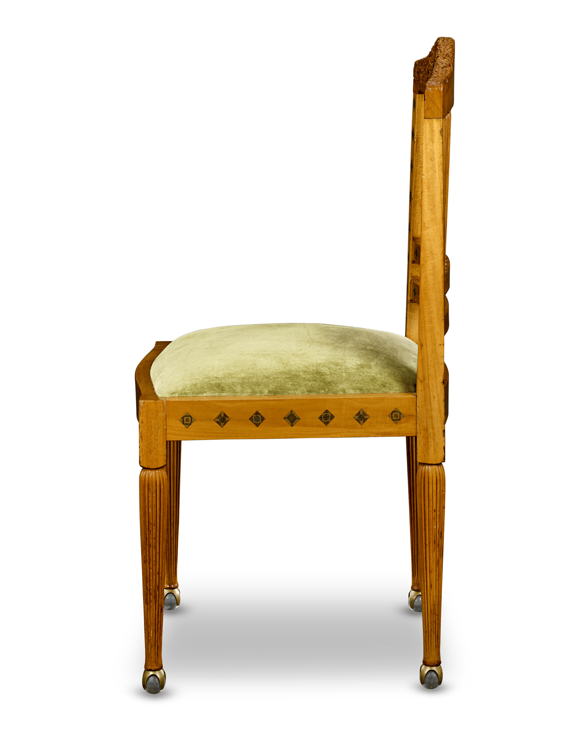Louis Comfort Tiffany Inlay Chair