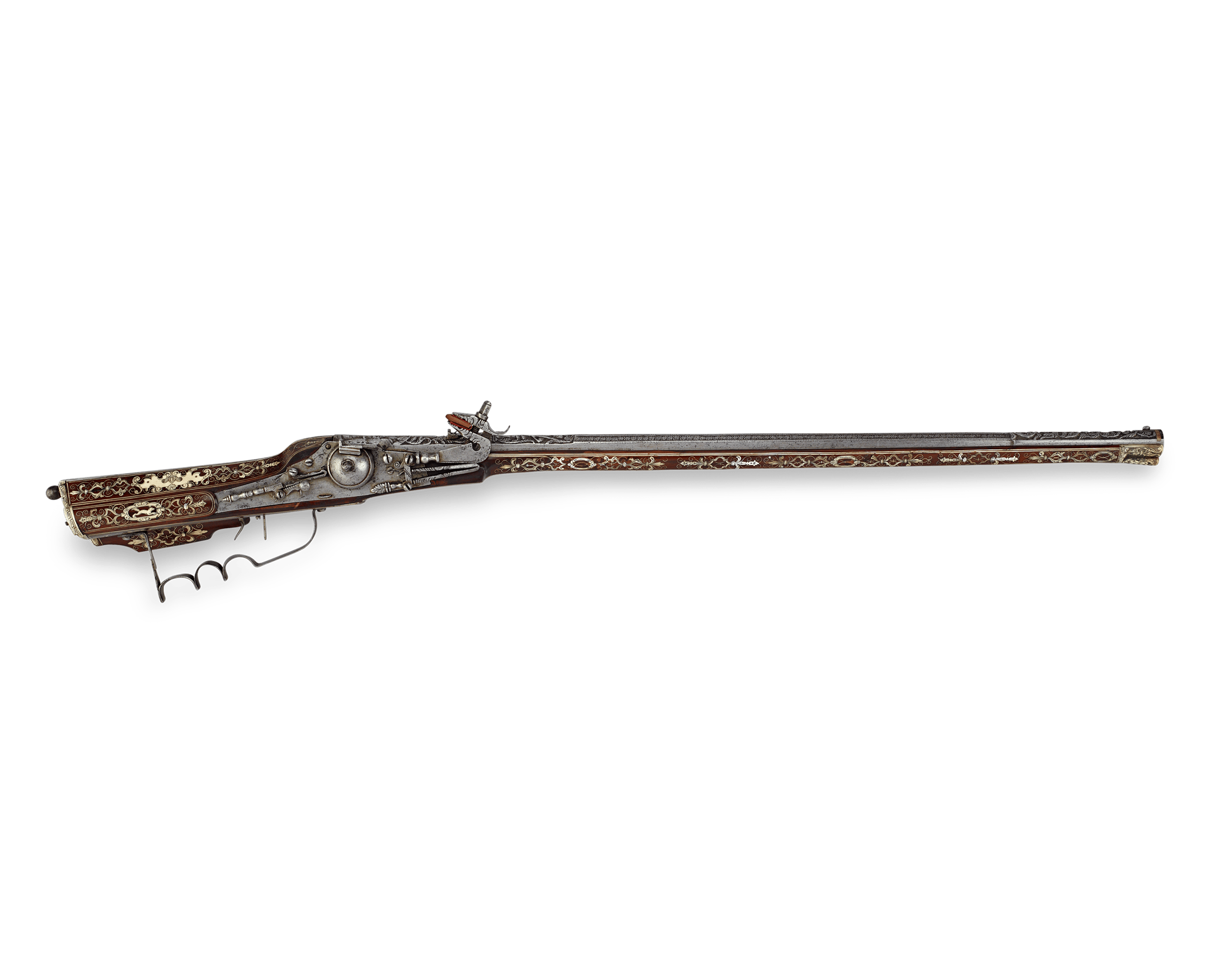 17th-Century Wheellock Rifle