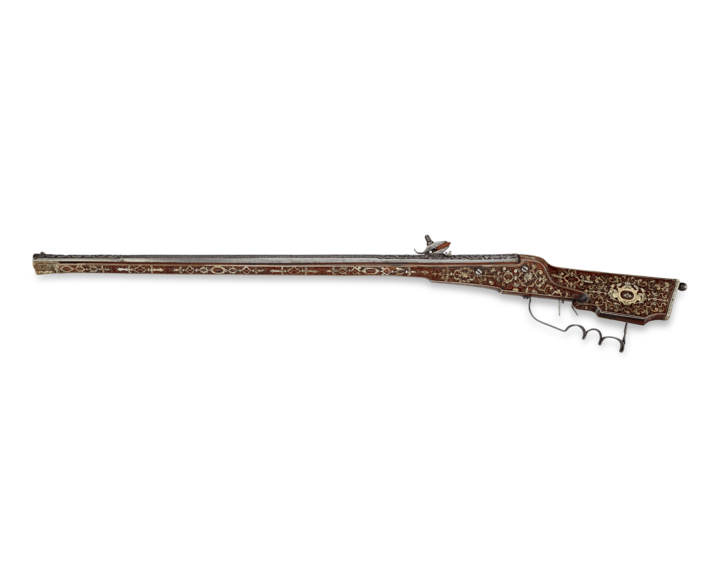 17th-Century Wheellock Rifle