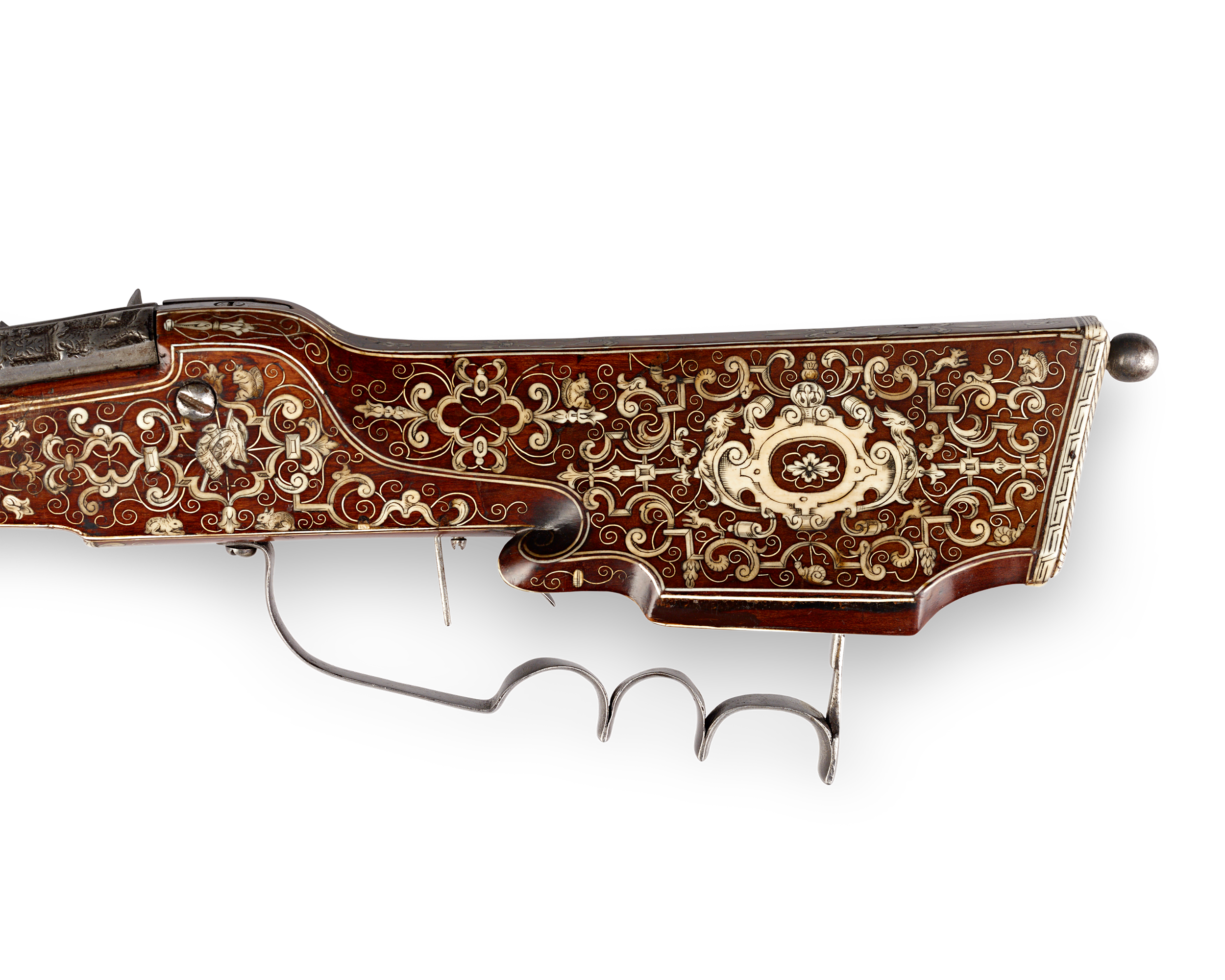 17th-Century Wheellock Rifle