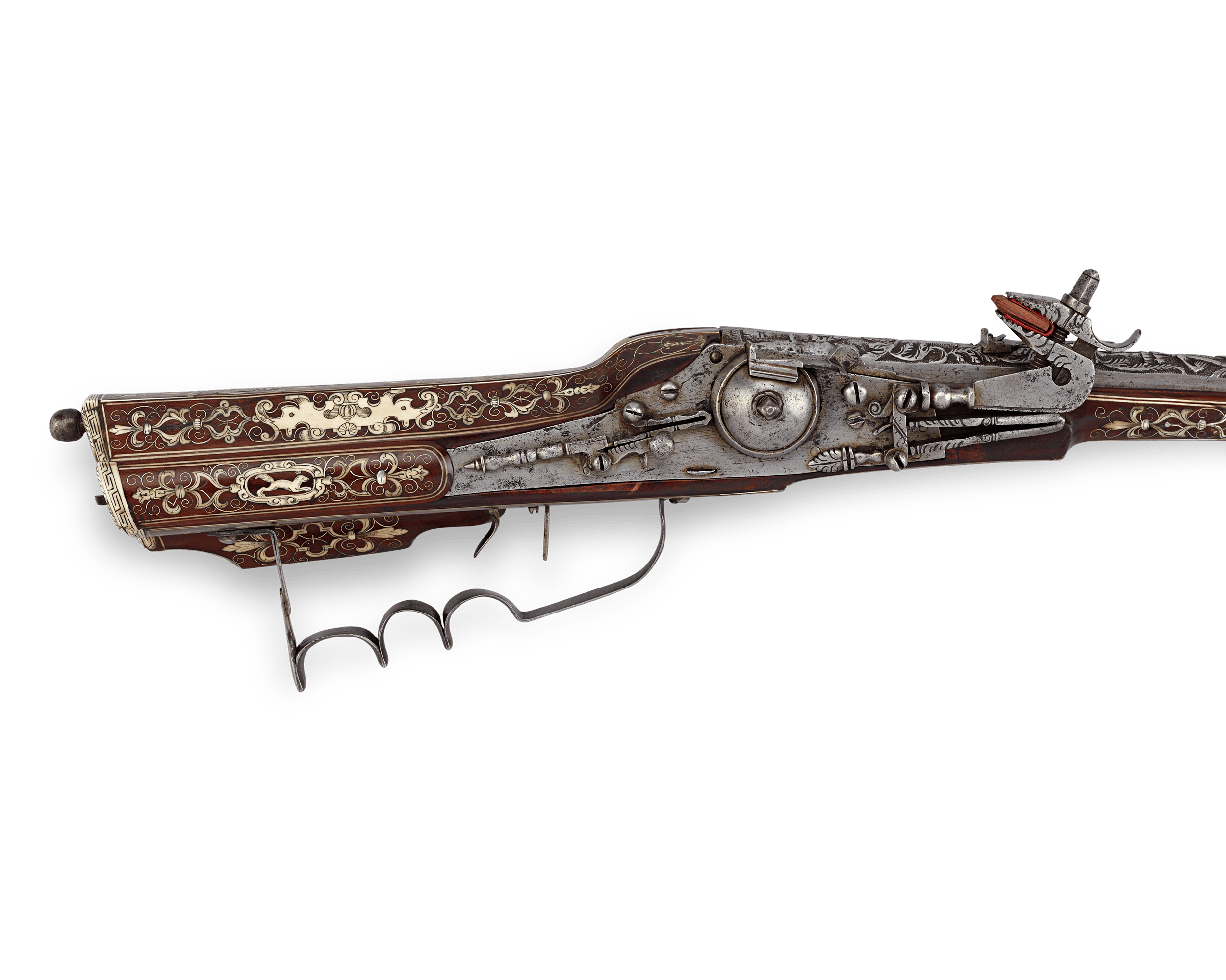 17th-Century Wheellock Rifle