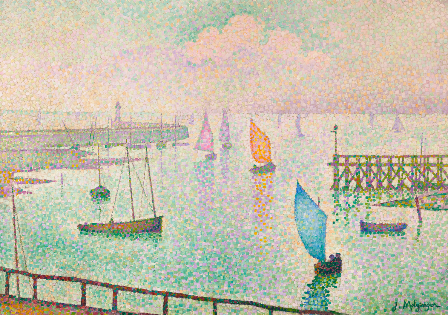 Port du Croisic by Jean Metzinger