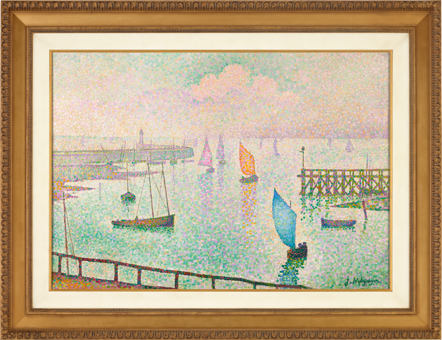 Port du Croisic by Jean Metzinger