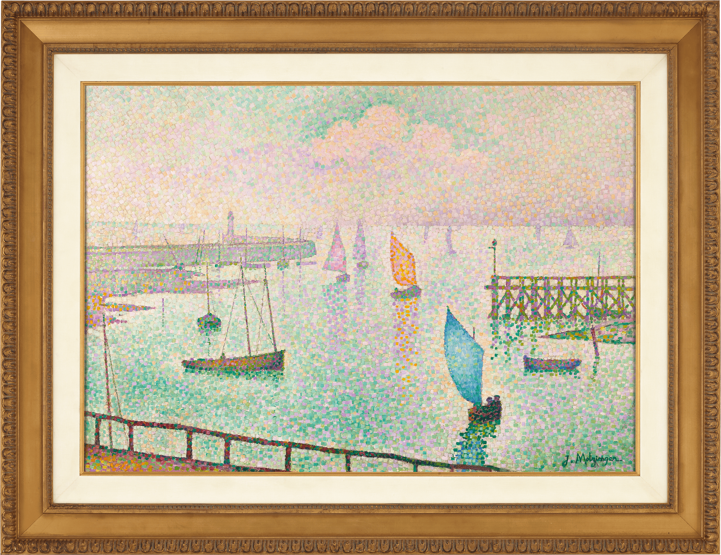 Port du Croisic by Jean Metzinger