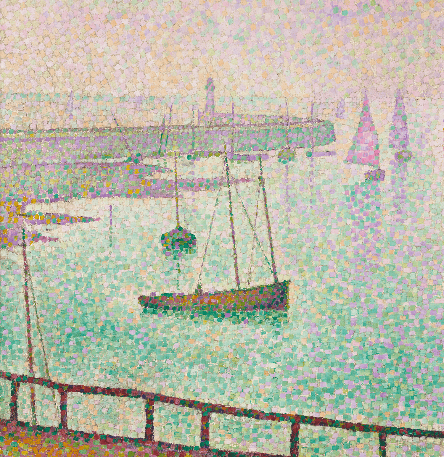 Port du Croisic by Jean Metzinger