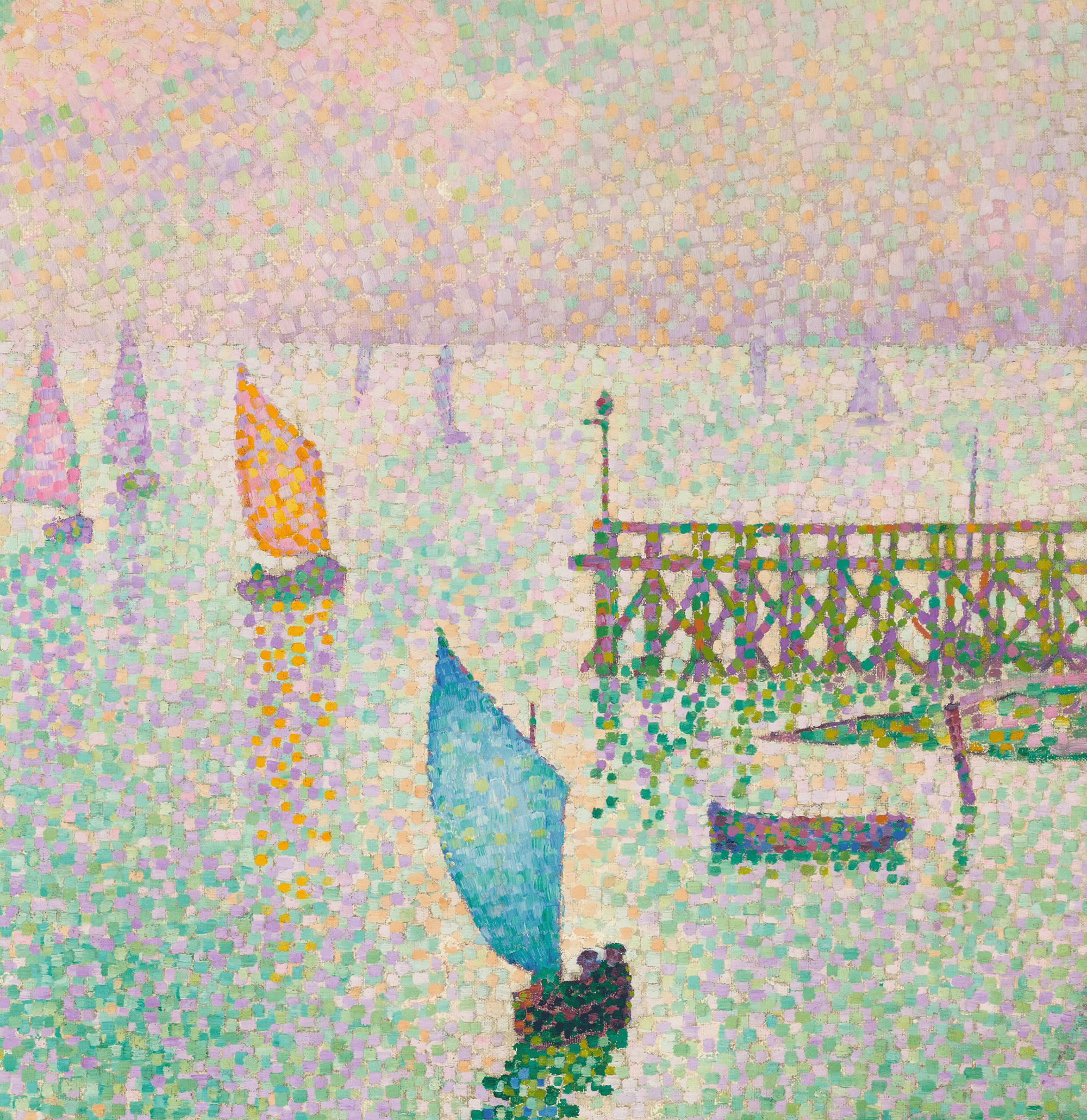 Port du Croisic by Jean Metzinger