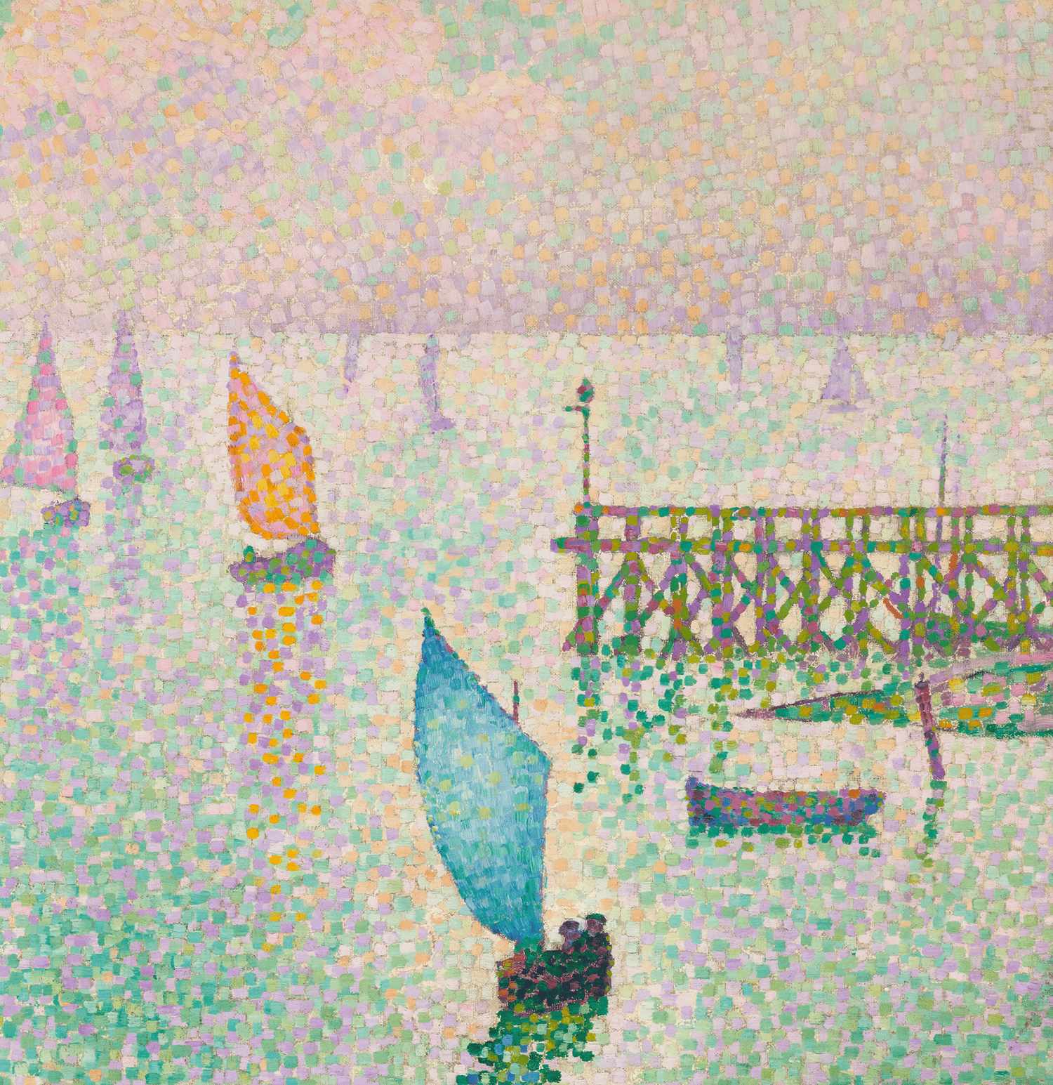 Port du Croisic by Jean Metzinger