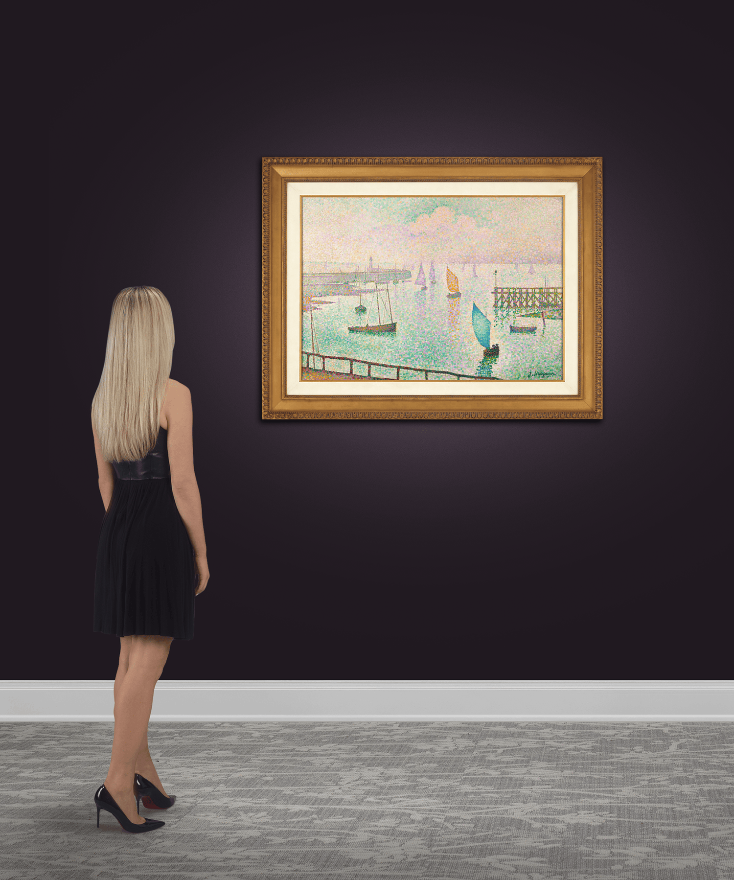 Port du Croisic by Jean Metzinger