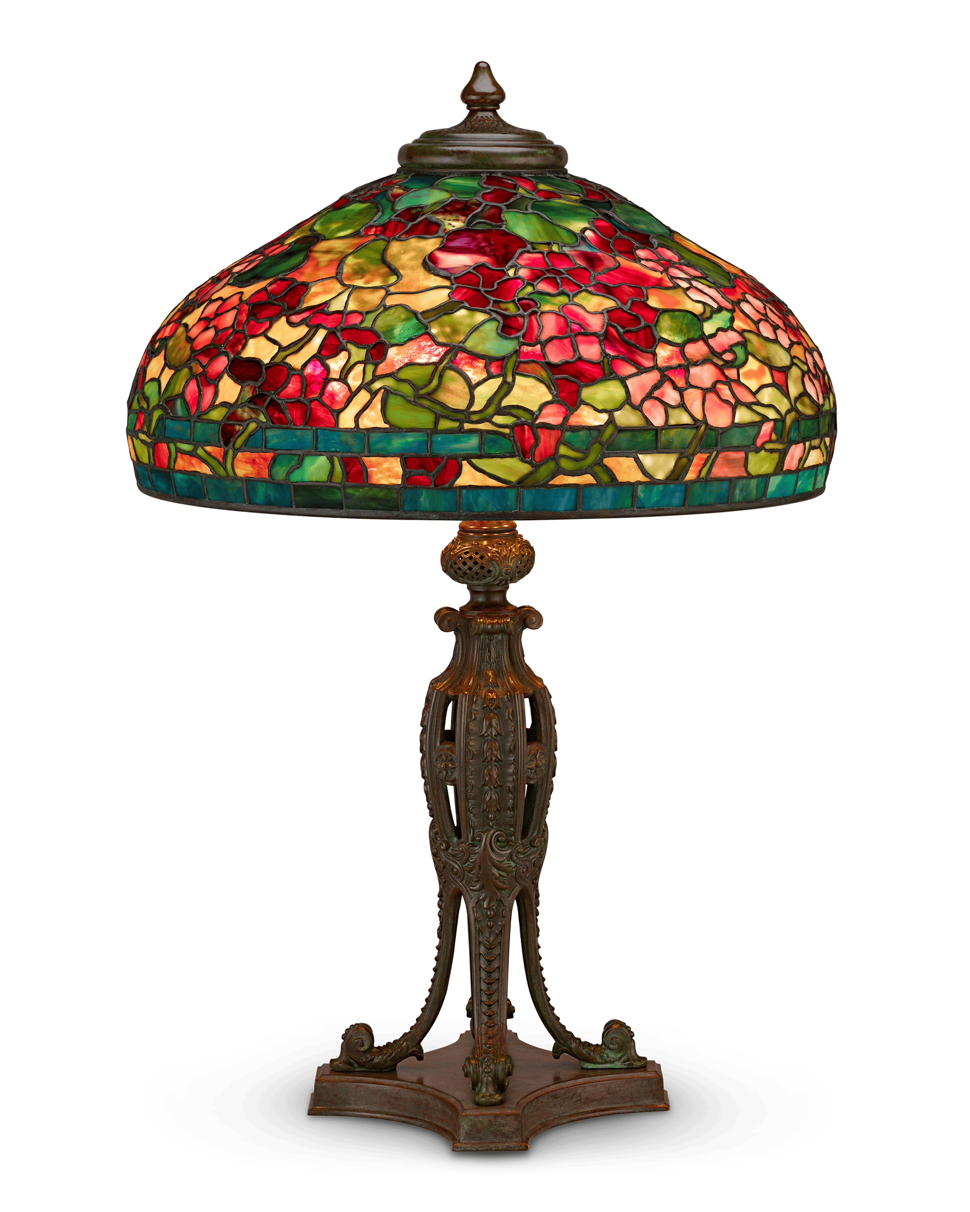 Tiffany Studios Nasturtium Lamp