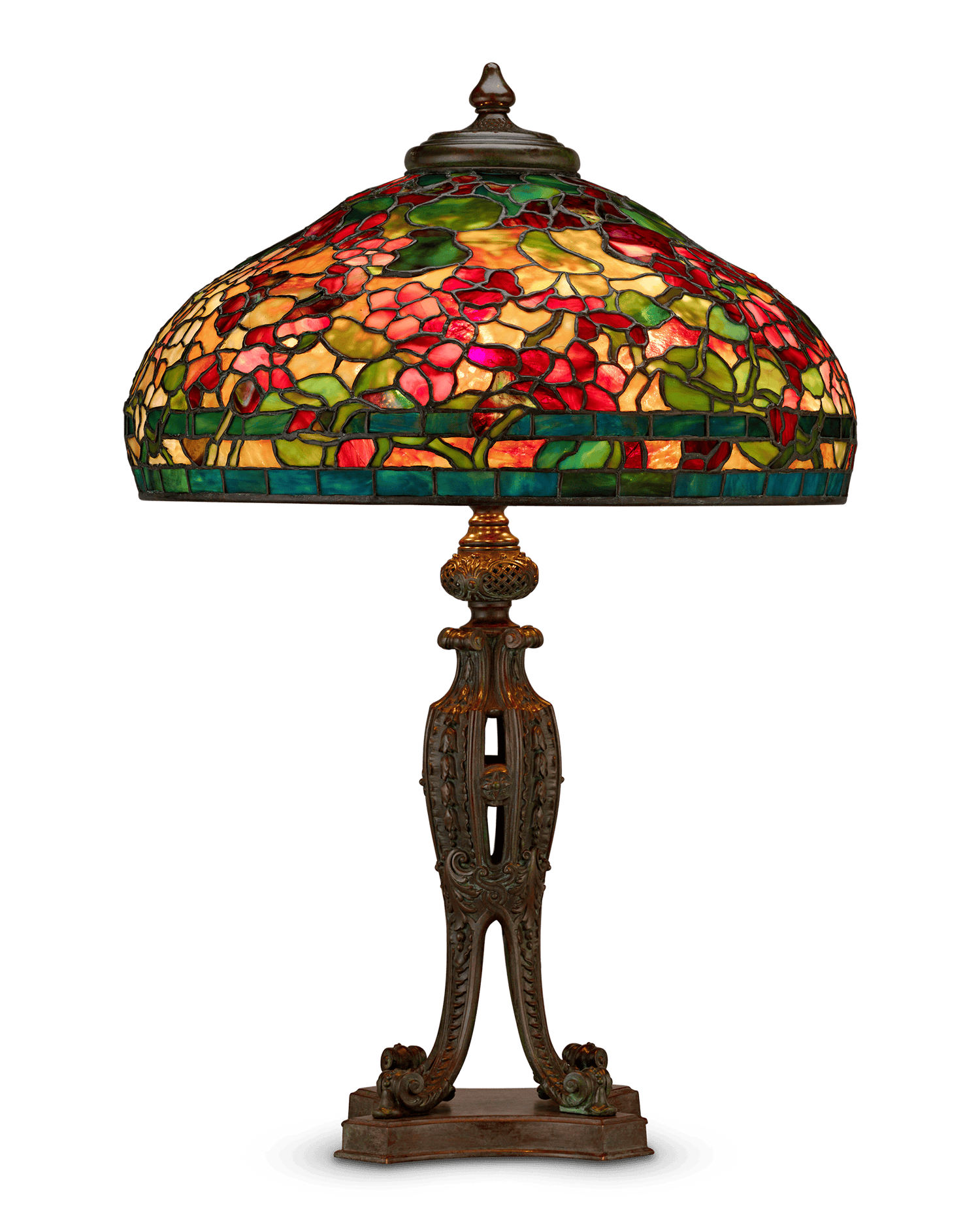 Tiffany Studios Nasturtium Lamp