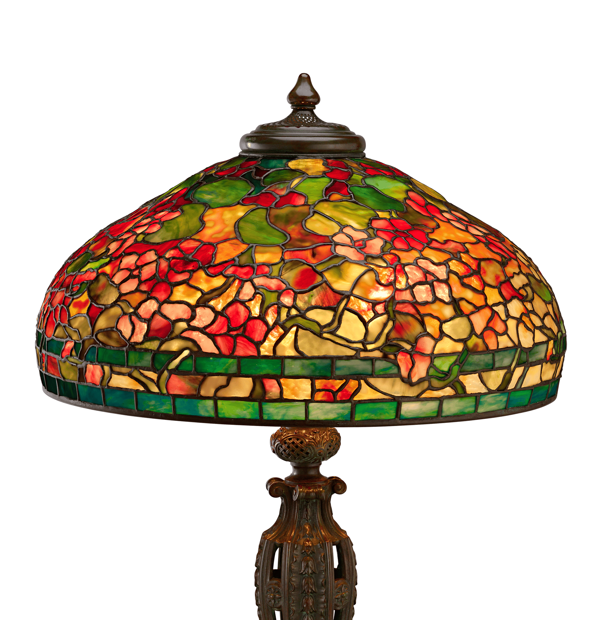 Tiffany Studios Nasturtium Lamp