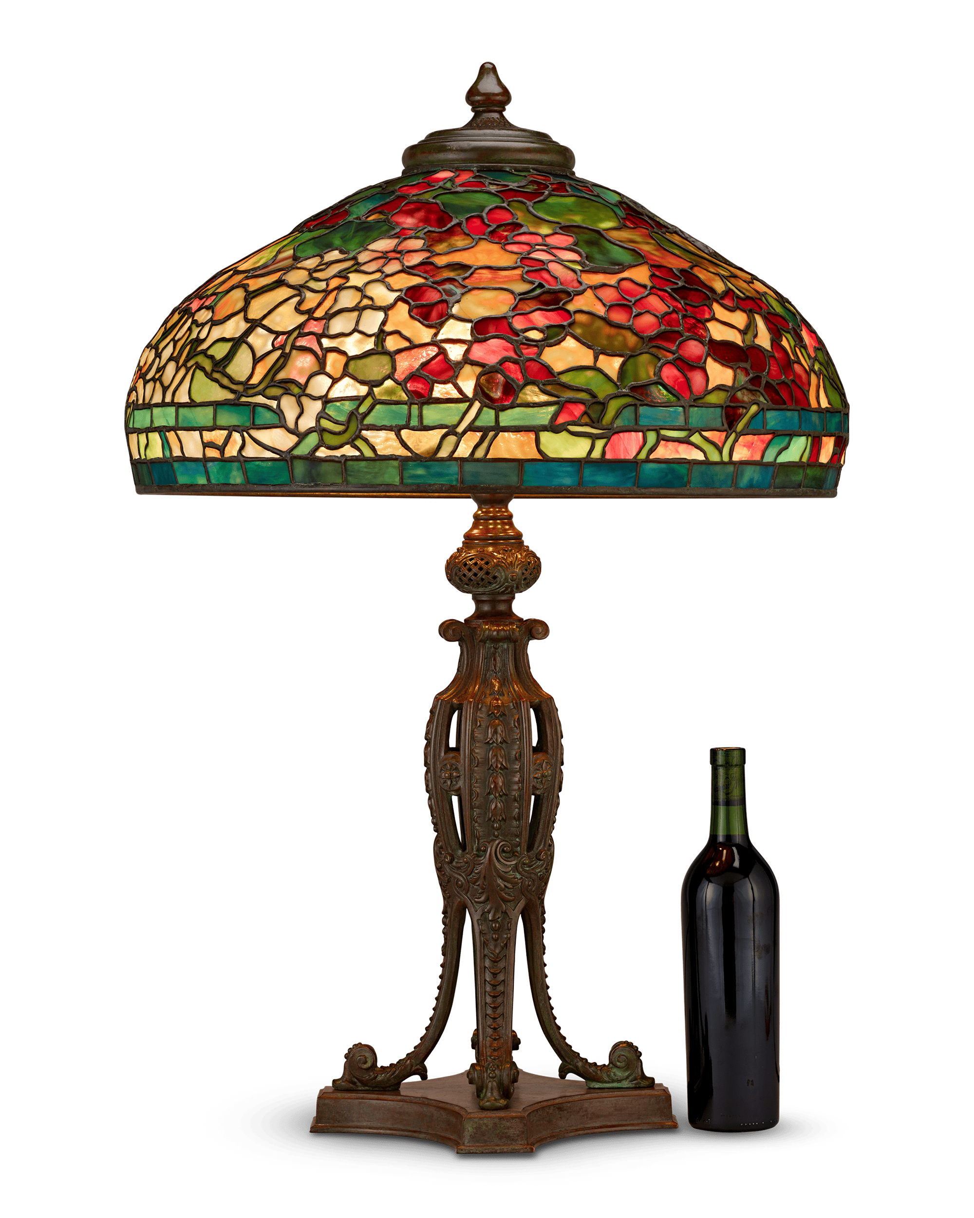 Tiffany Studios Nasturtium Lamp