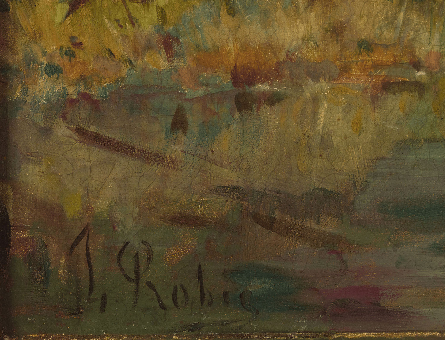 Bouquet of Flowers in the Countryside by Jean-Baptiste Robie