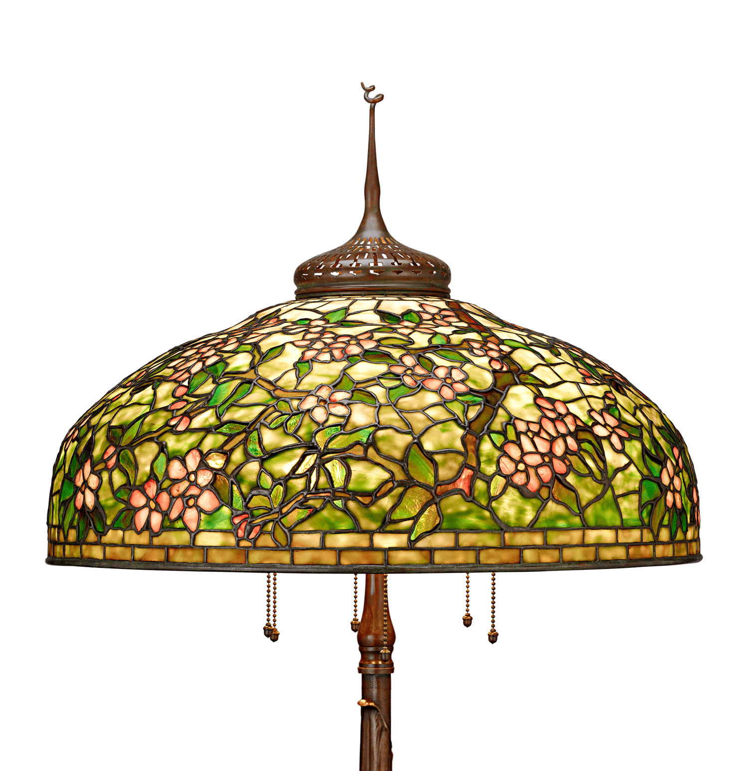 Tiffany Studios Apple Blossom Floor Lamp