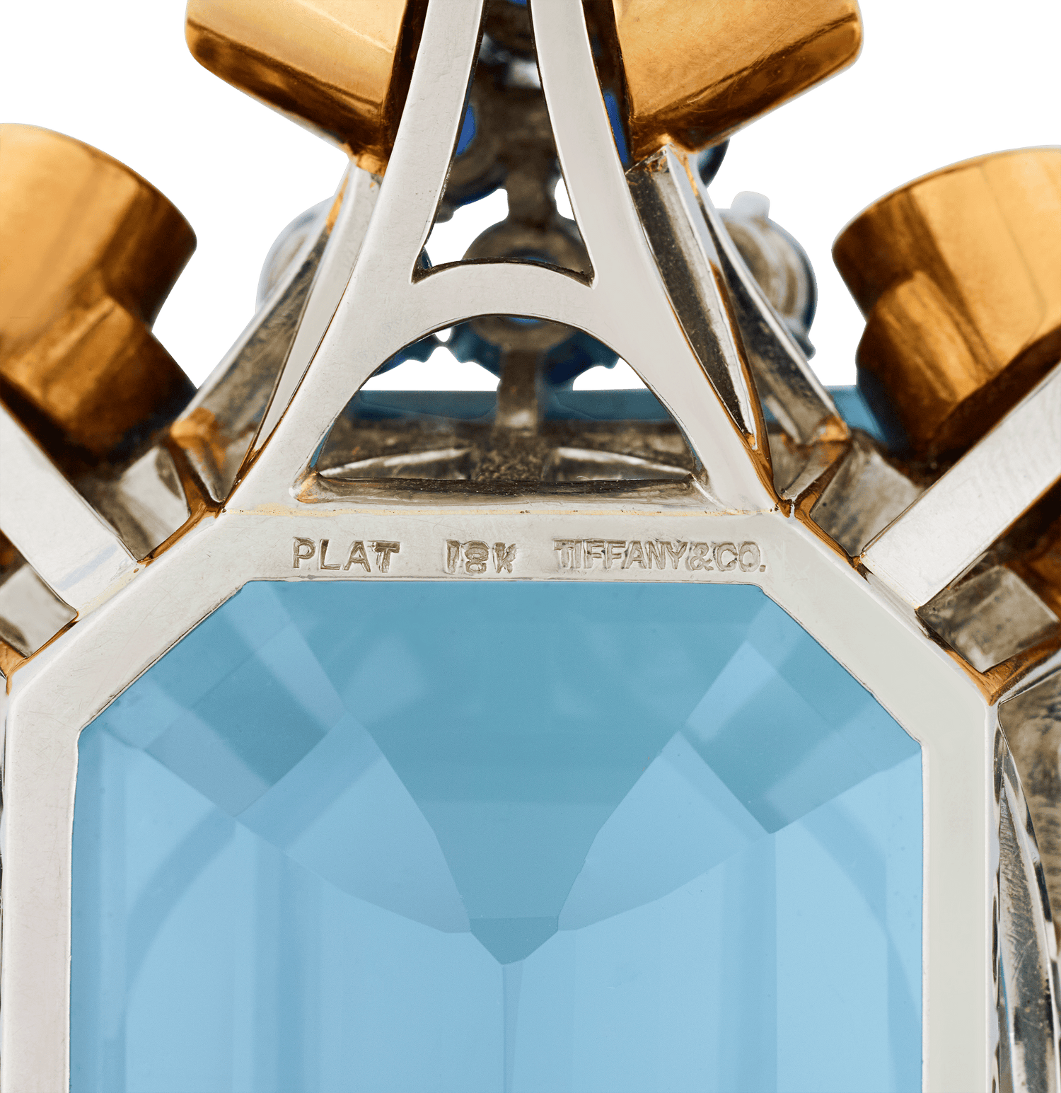 Tiffany & Co. Retro Aquamarine Pendant, 201.08 Carats