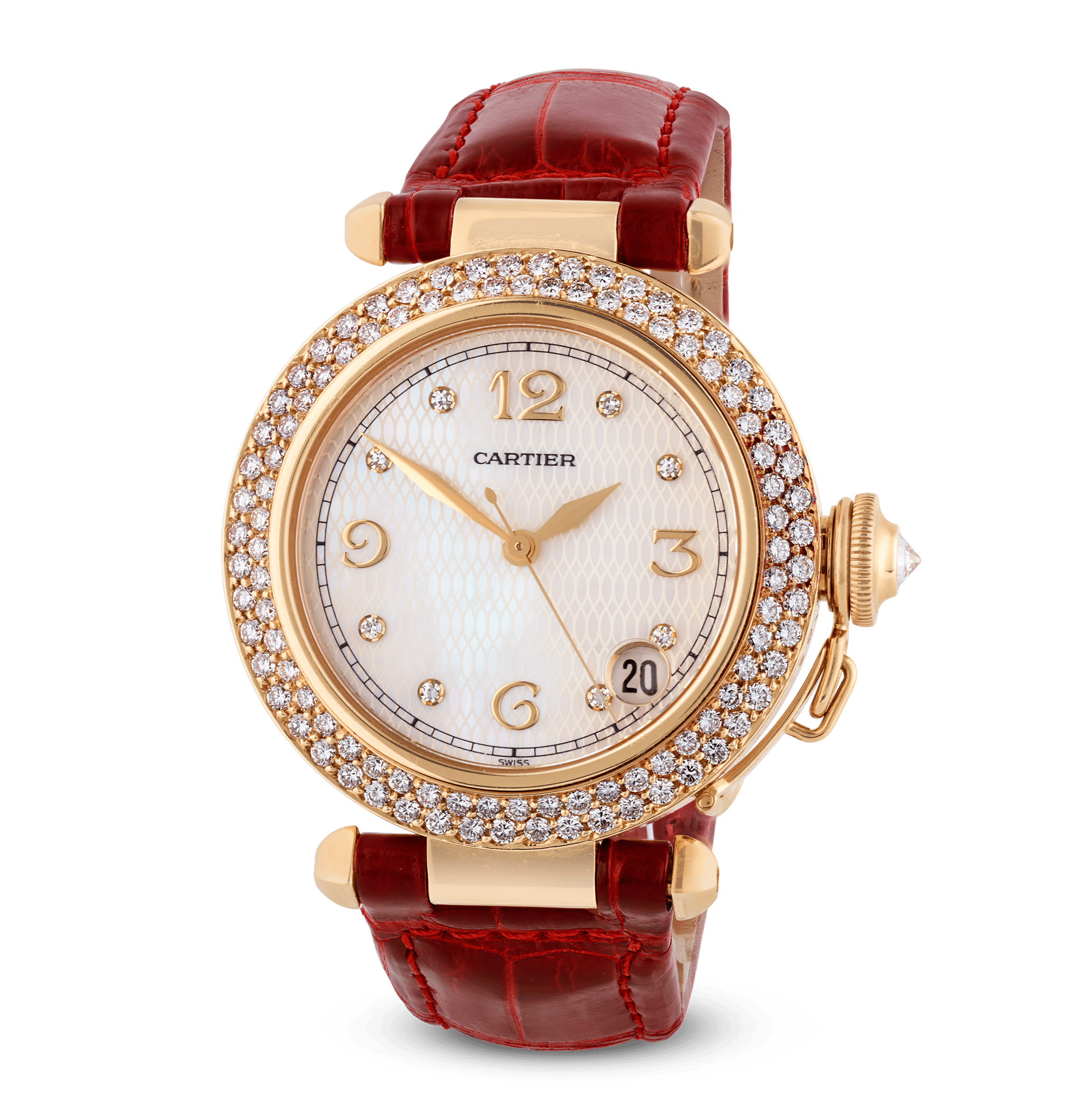 Cartier Yellow Gold Pasha Watch