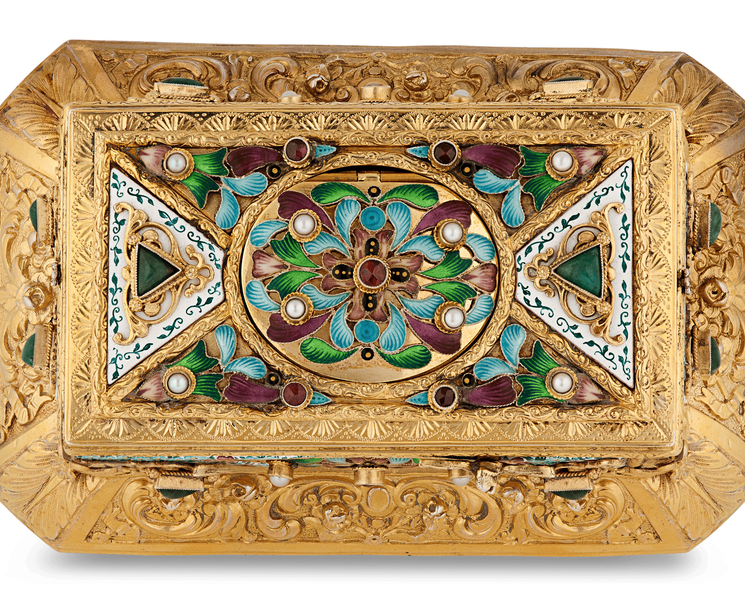 Jeweled Singing Bird Box