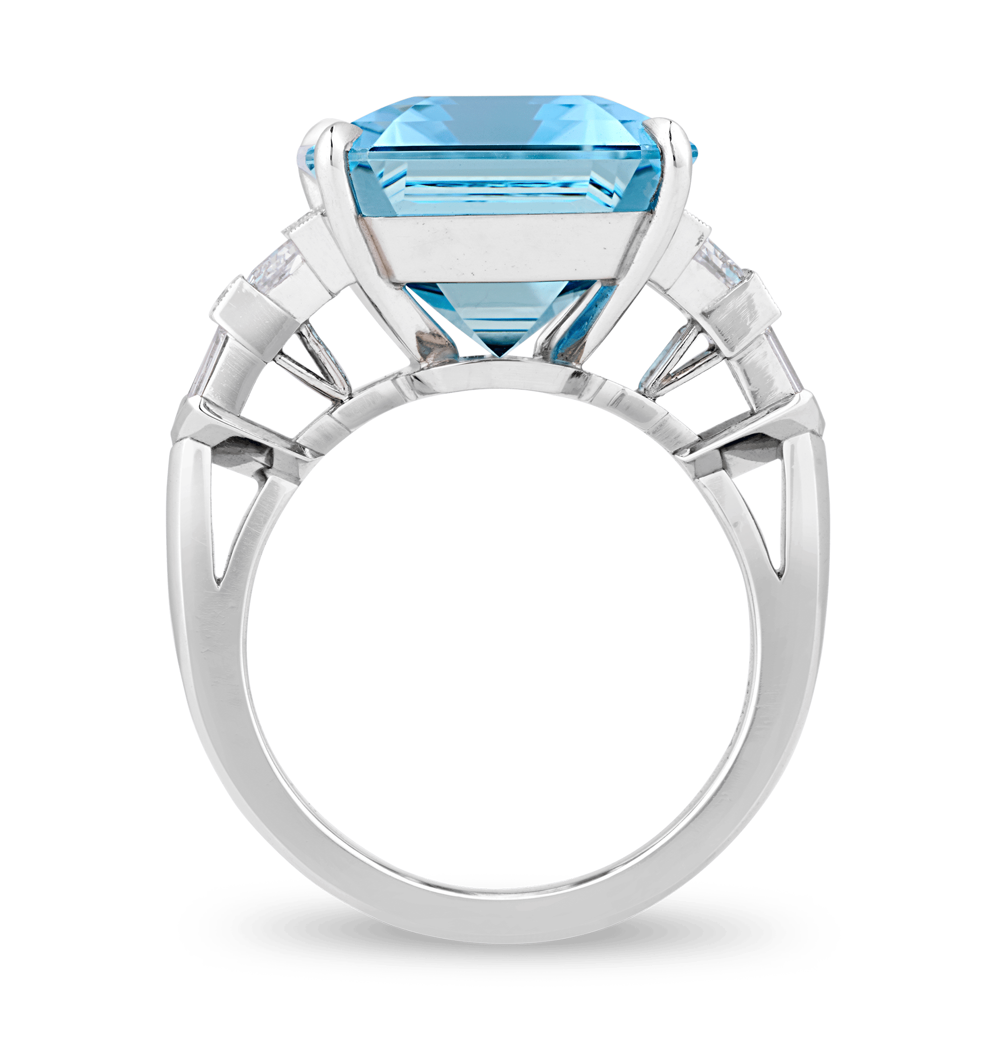 Raymond Yard Aquamarine Ring, 13.11 Carats
