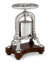 French Silverplate Duck Press