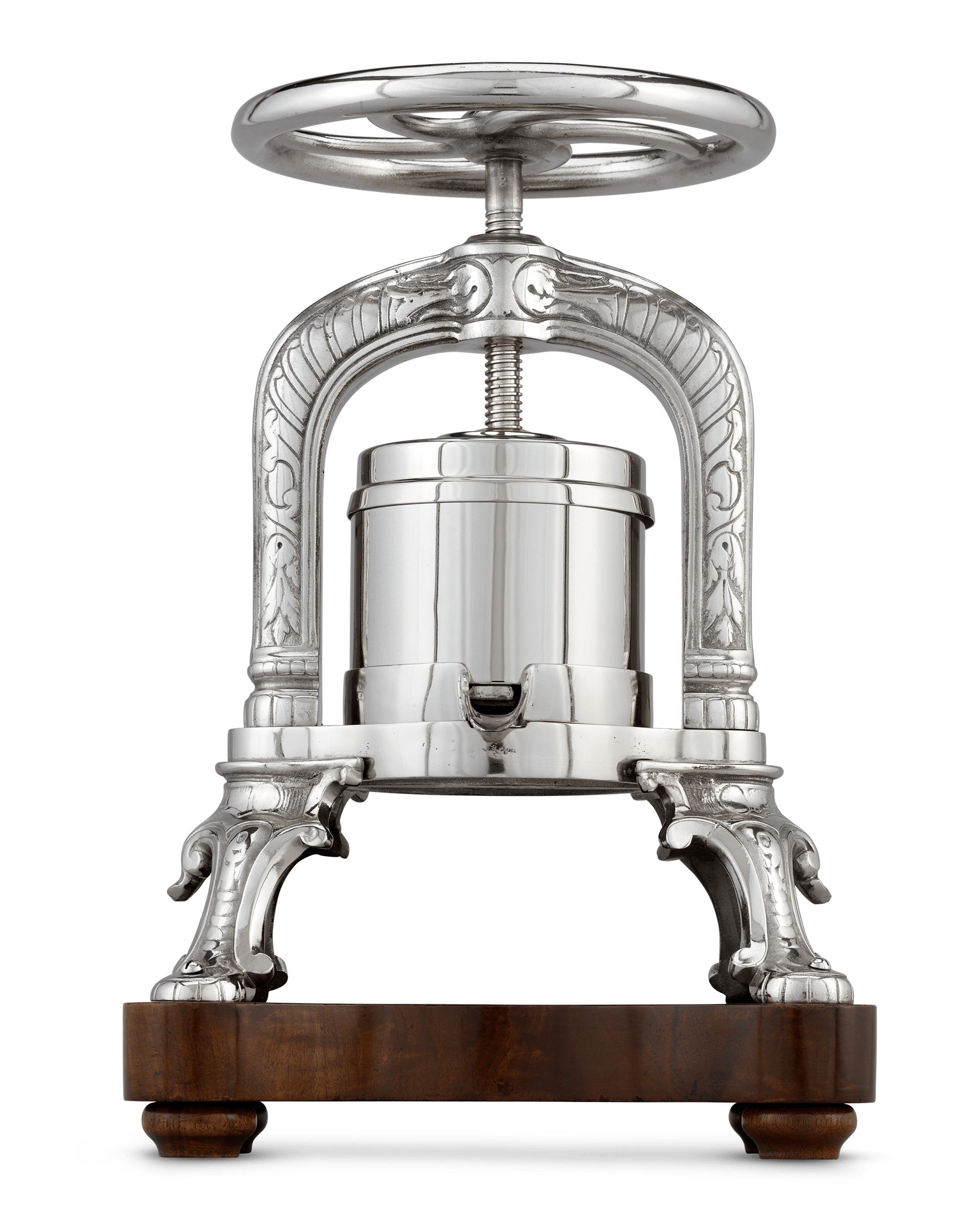 French Silverplate Duck Press