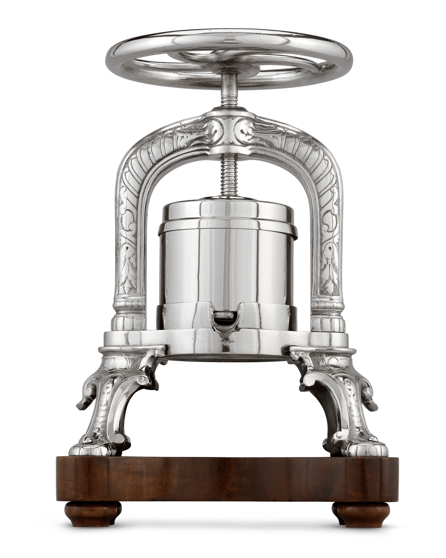 French Silverplate Duck Press