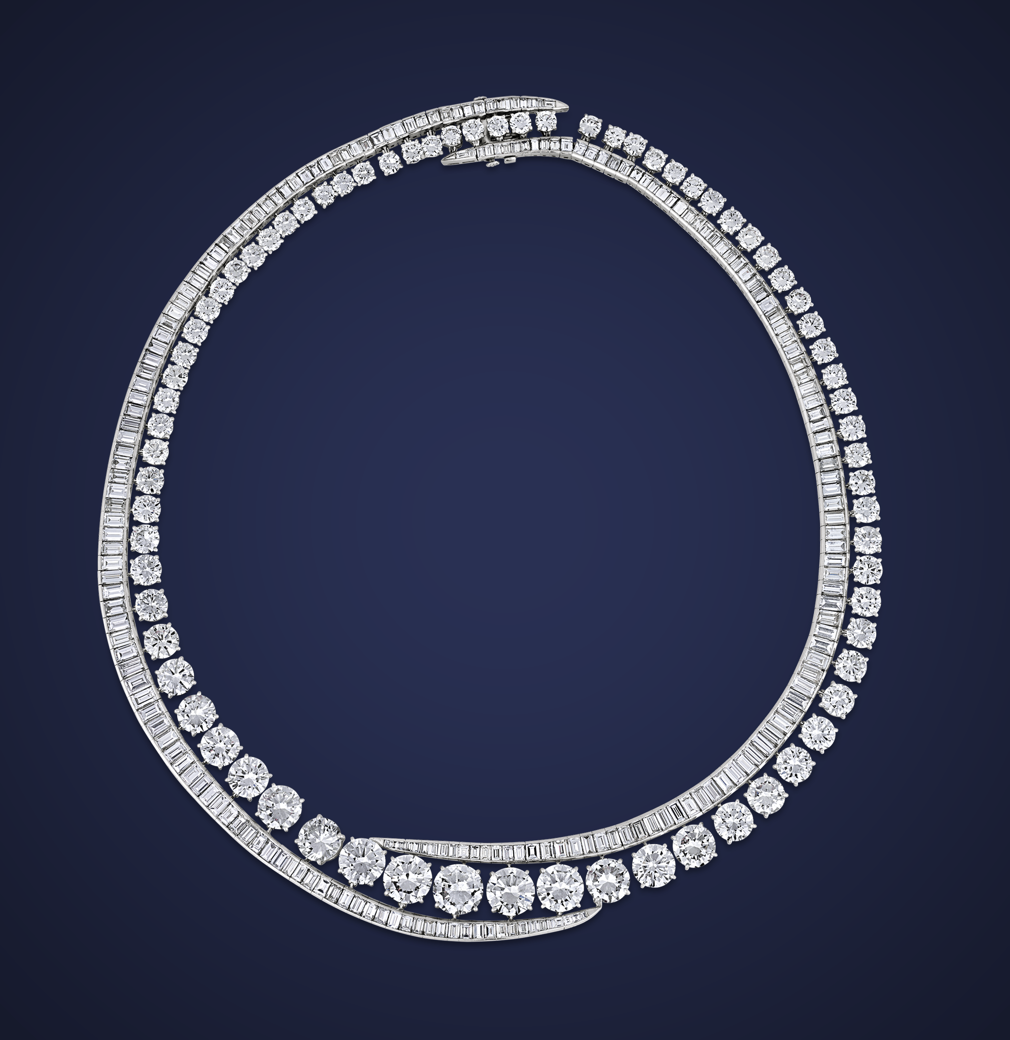 Harry Winston Diamond Necklace, 68.25 Carats