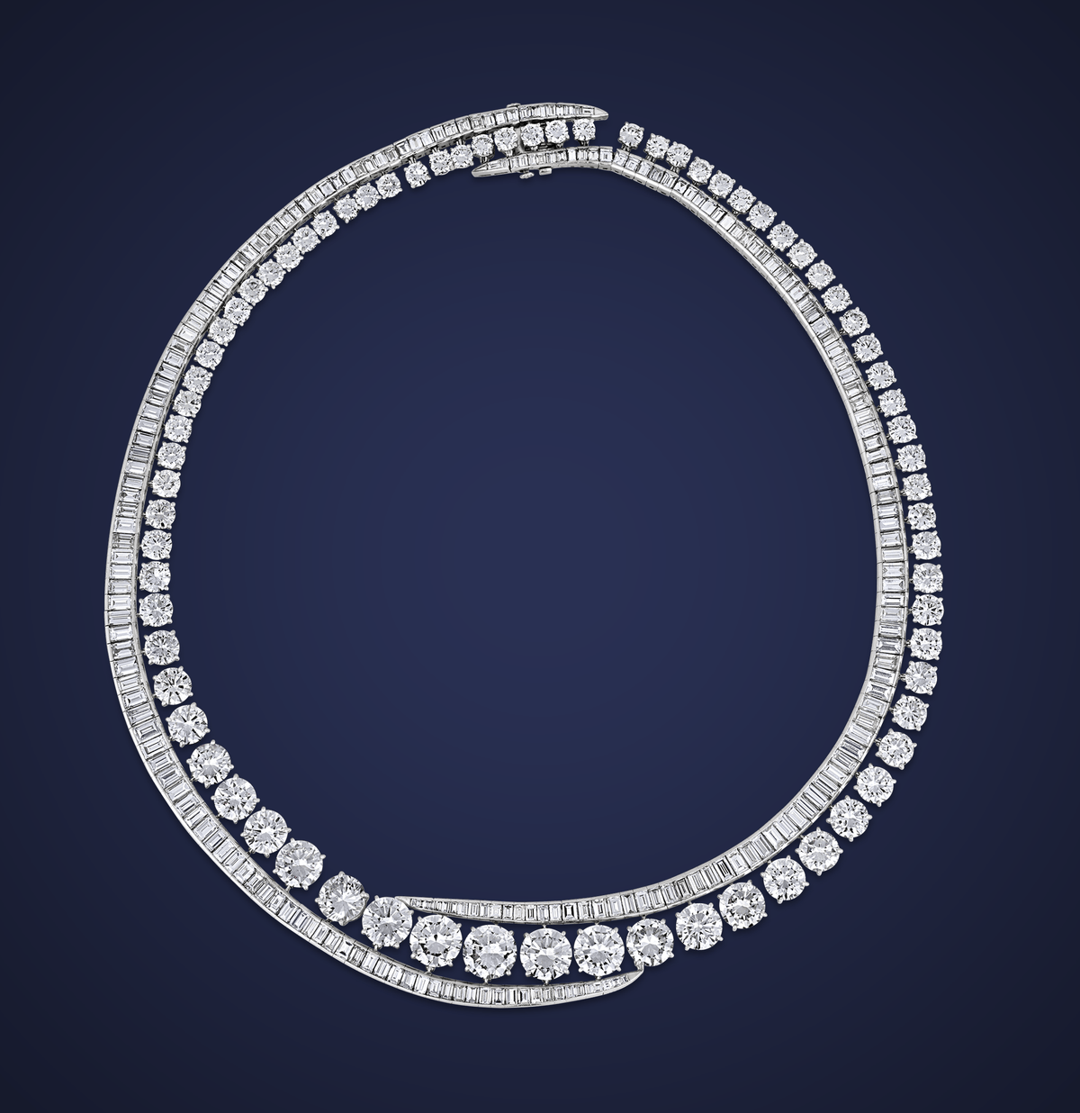 Harry Winston Diamond Necklace, 68.25 Carats