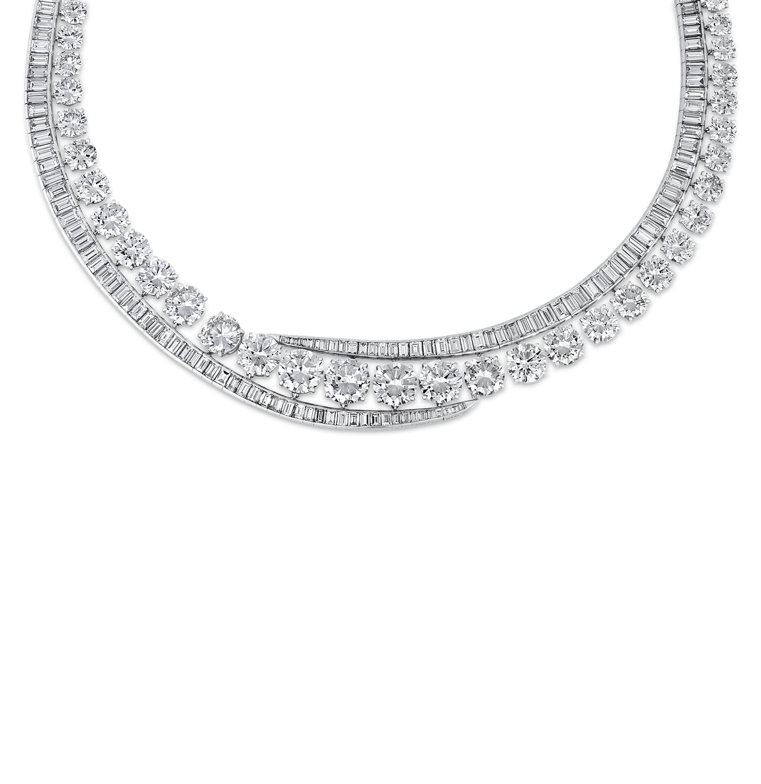 Harry Winston Diamond Necklace, 68.25 Carats