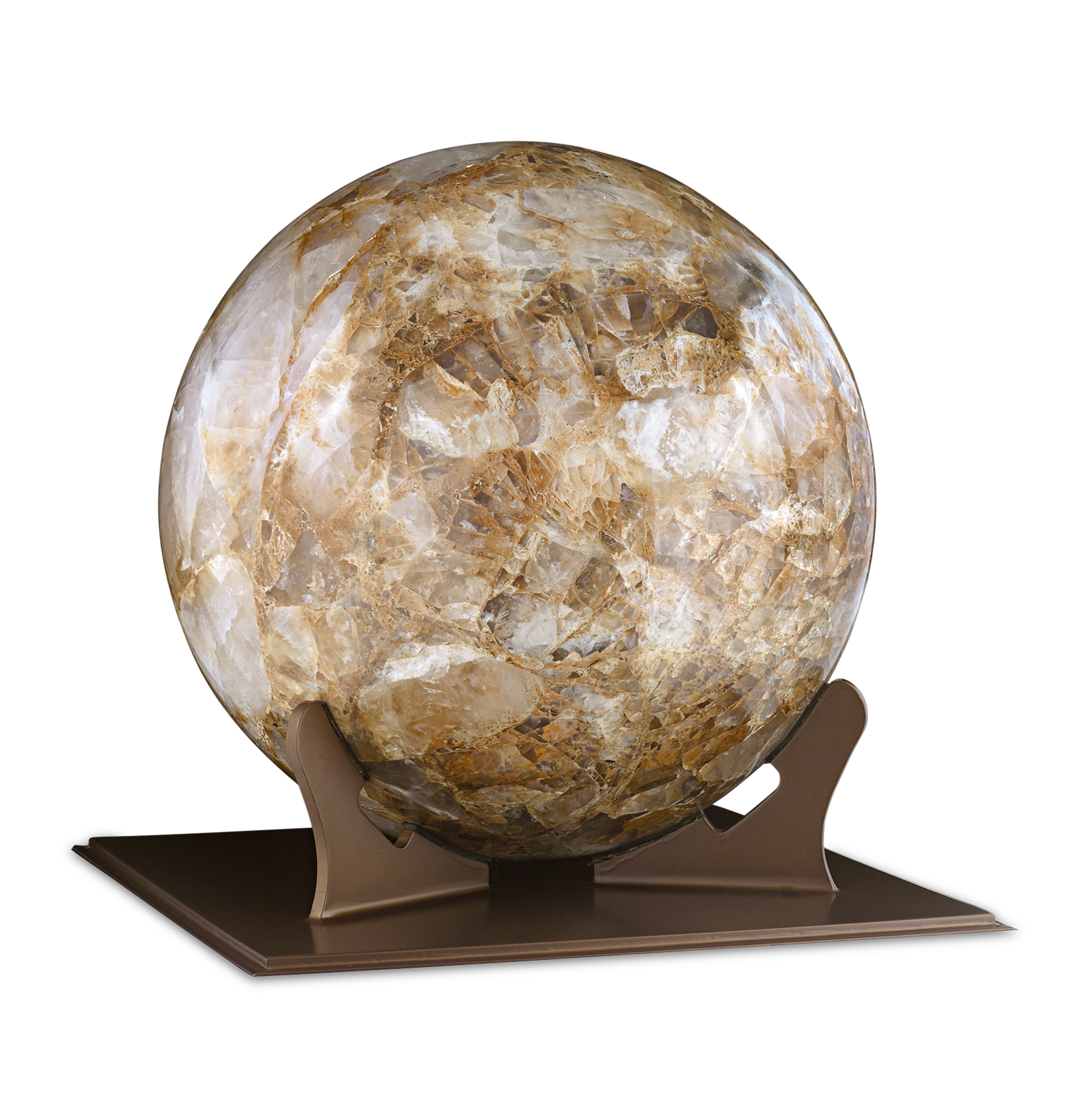 Hematoid Quartz Sphere