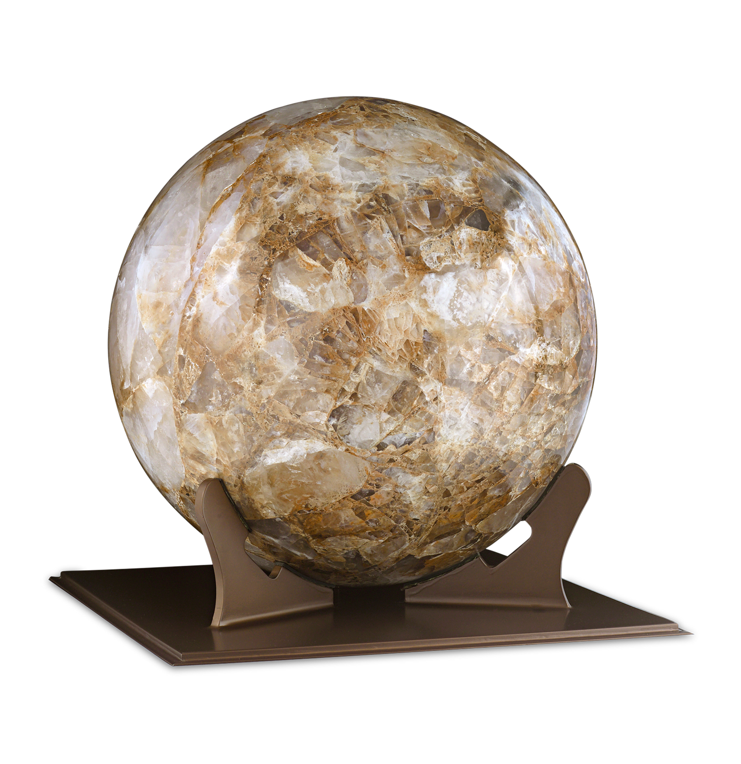 Hematoid Quartz Sphere