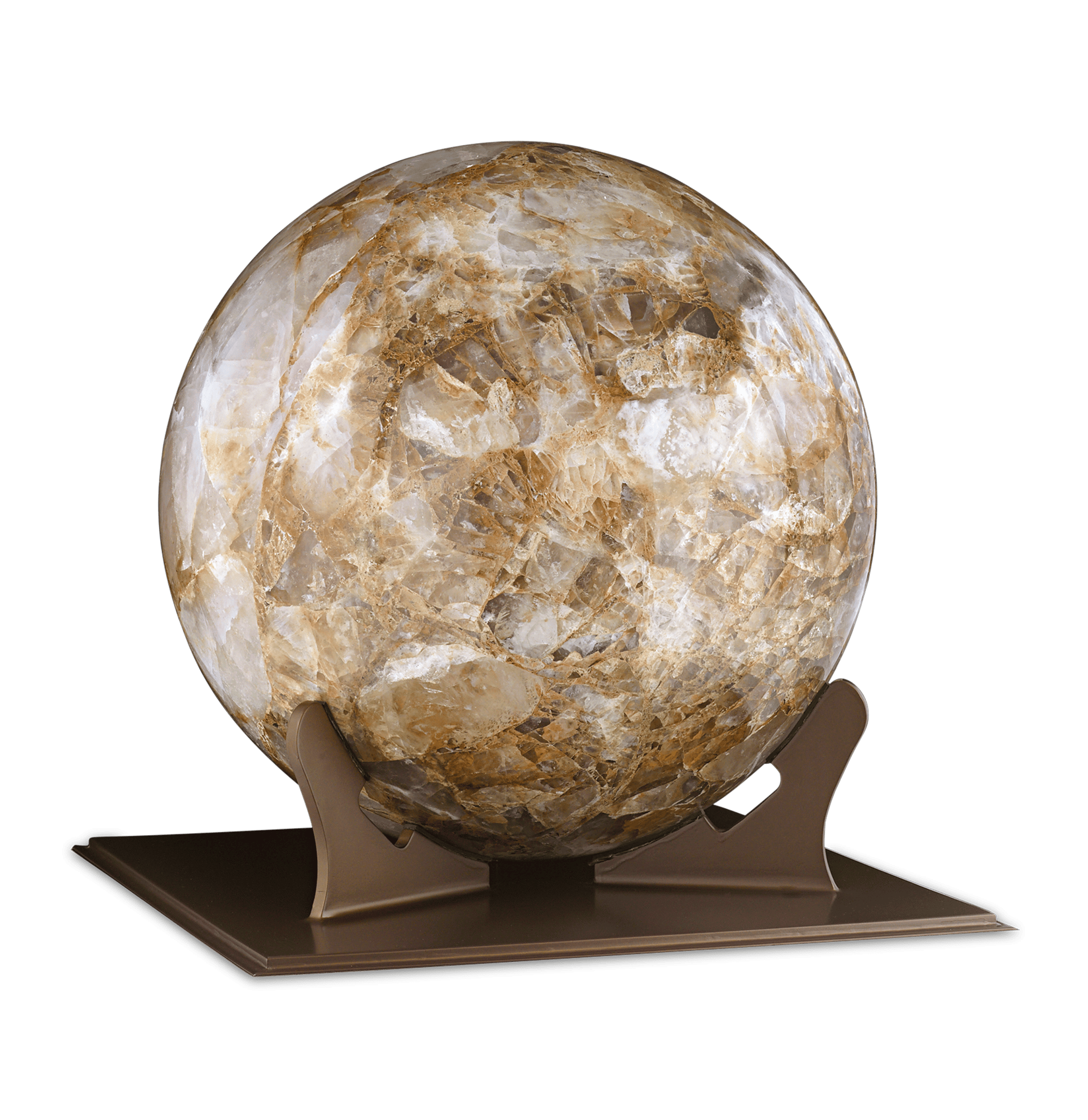 Hematoid Quartz Sphere