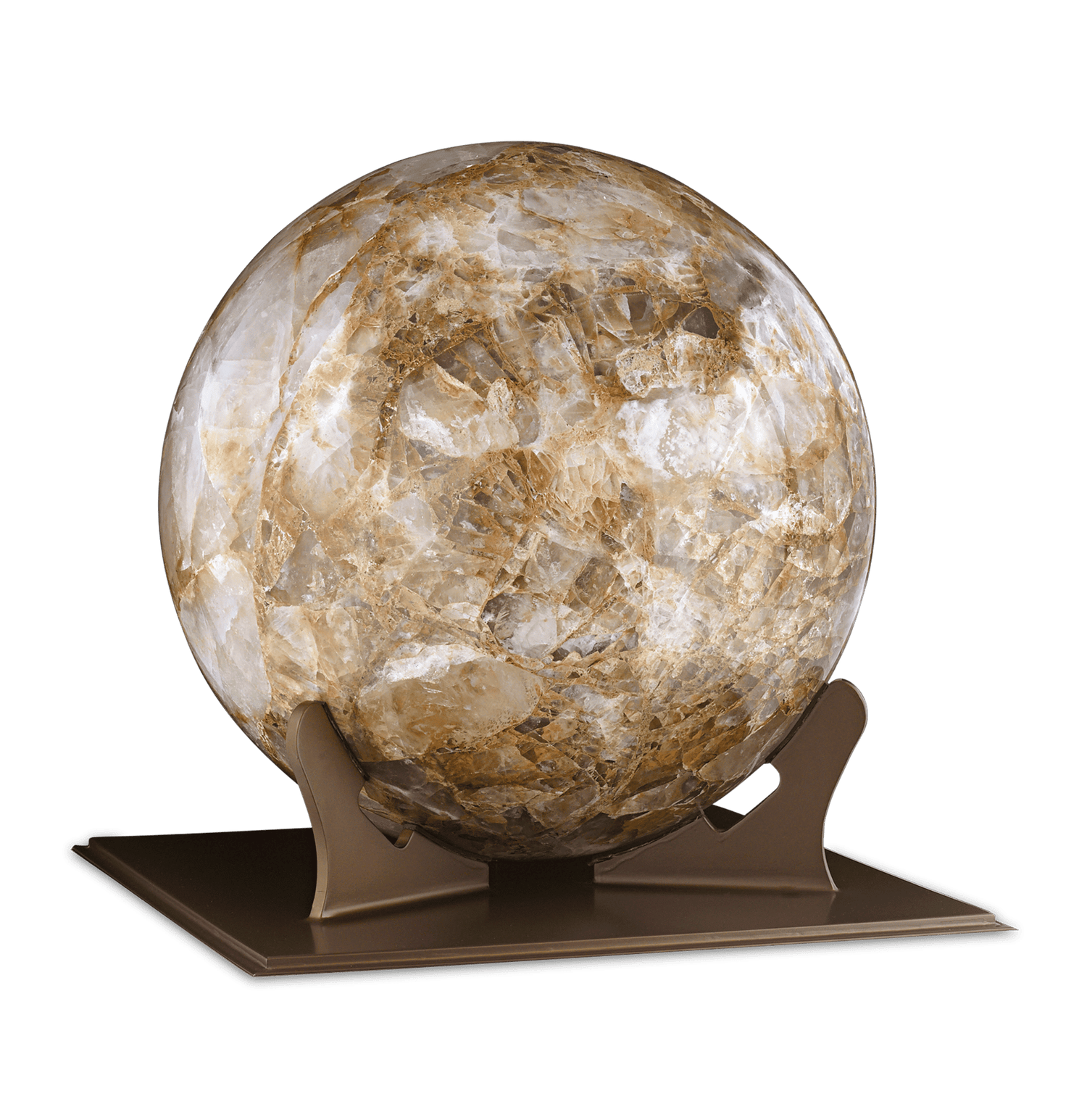 Hematoid Quartz Sphere