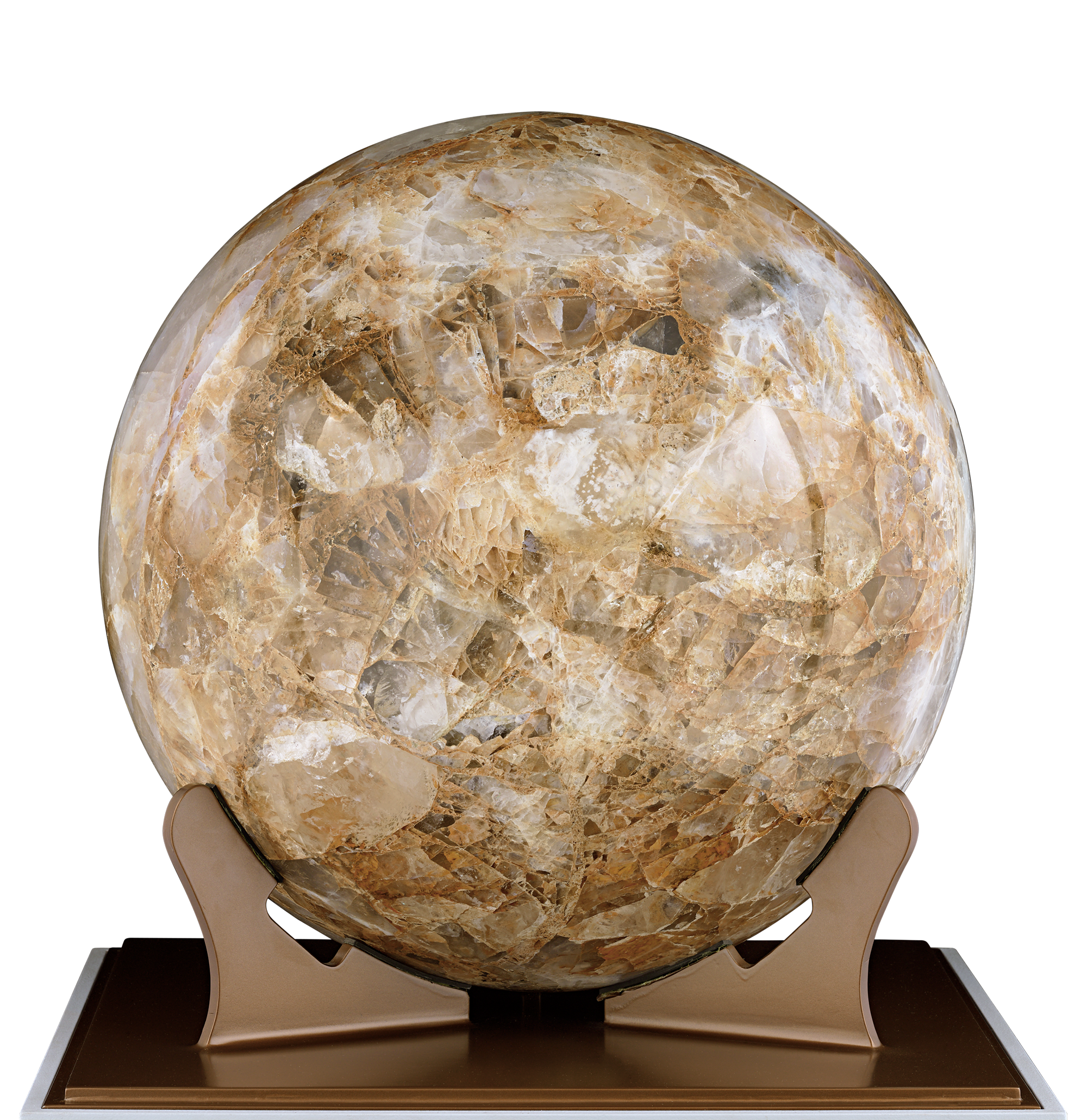 Hematoid Quartz Sphere