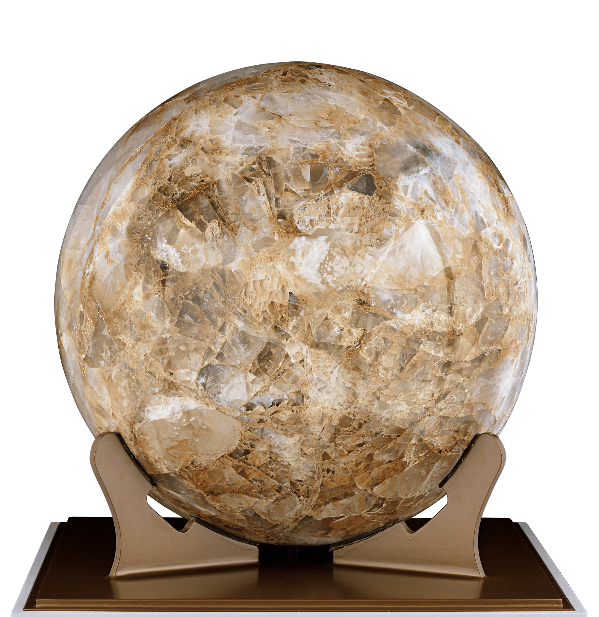 Hematoid Quartz Sphere