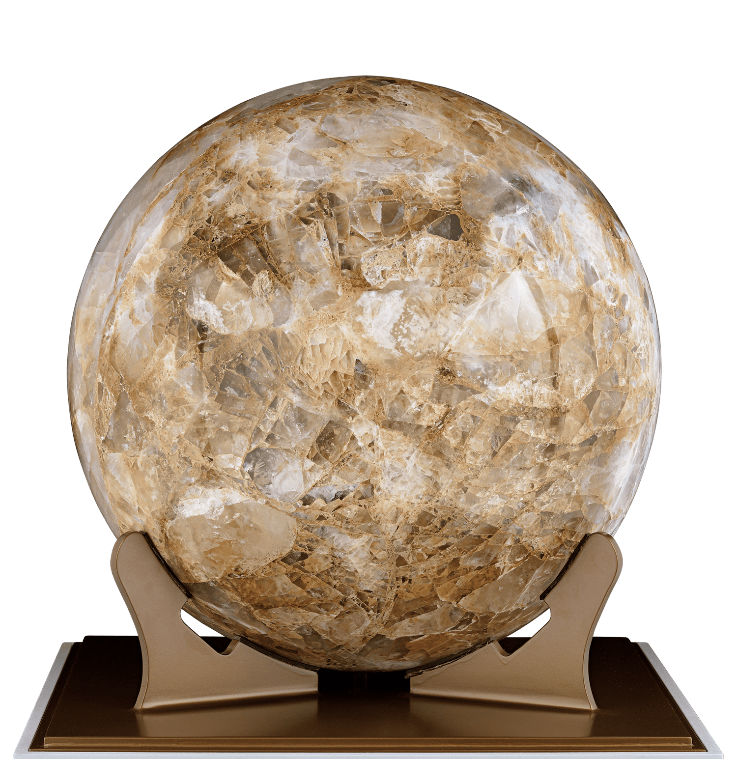 Hematoid Quartz Sphere