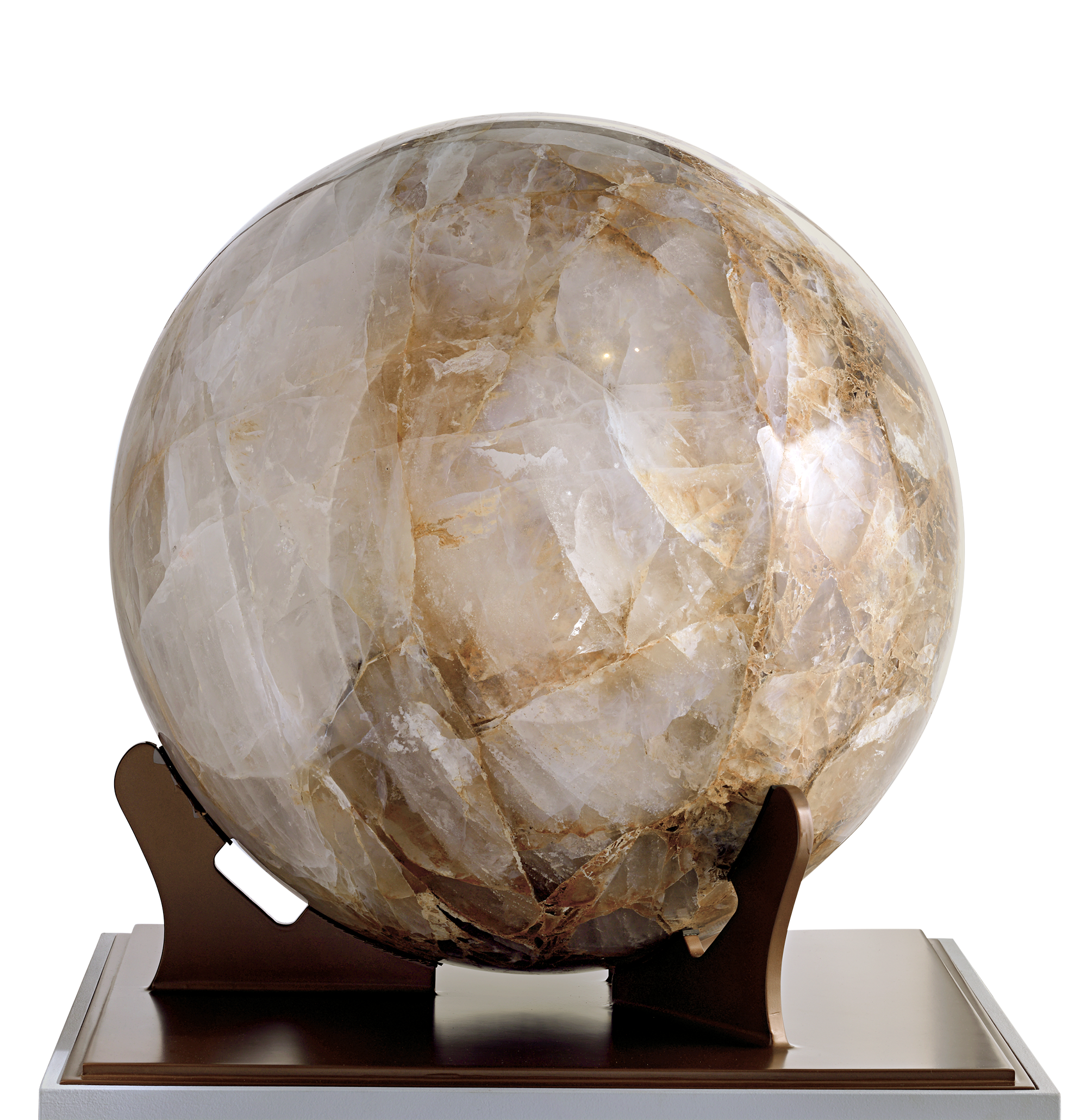 Hematoid Quartz Sphere