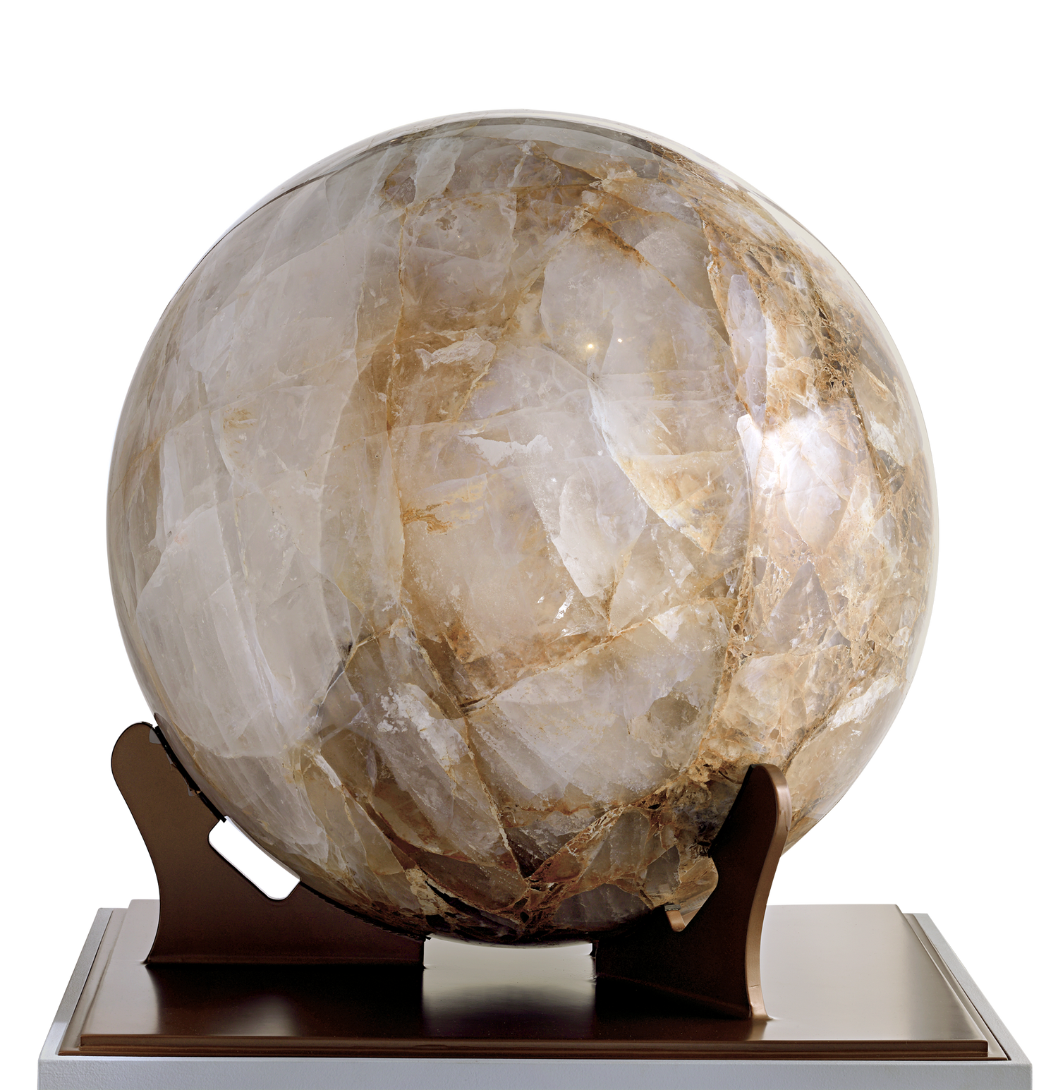 Hematoid Quartz Sphere